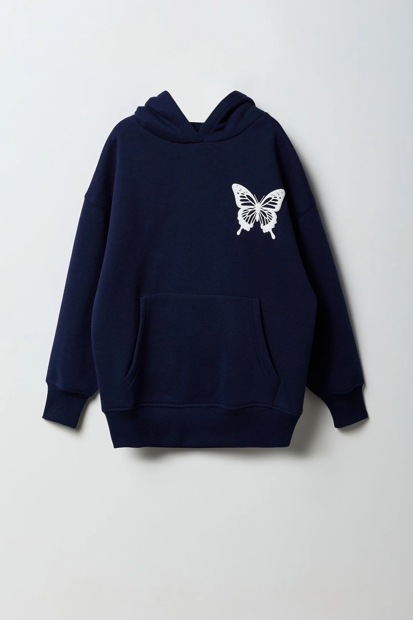 Girls Graphic Oversized Hoodie - Image 3