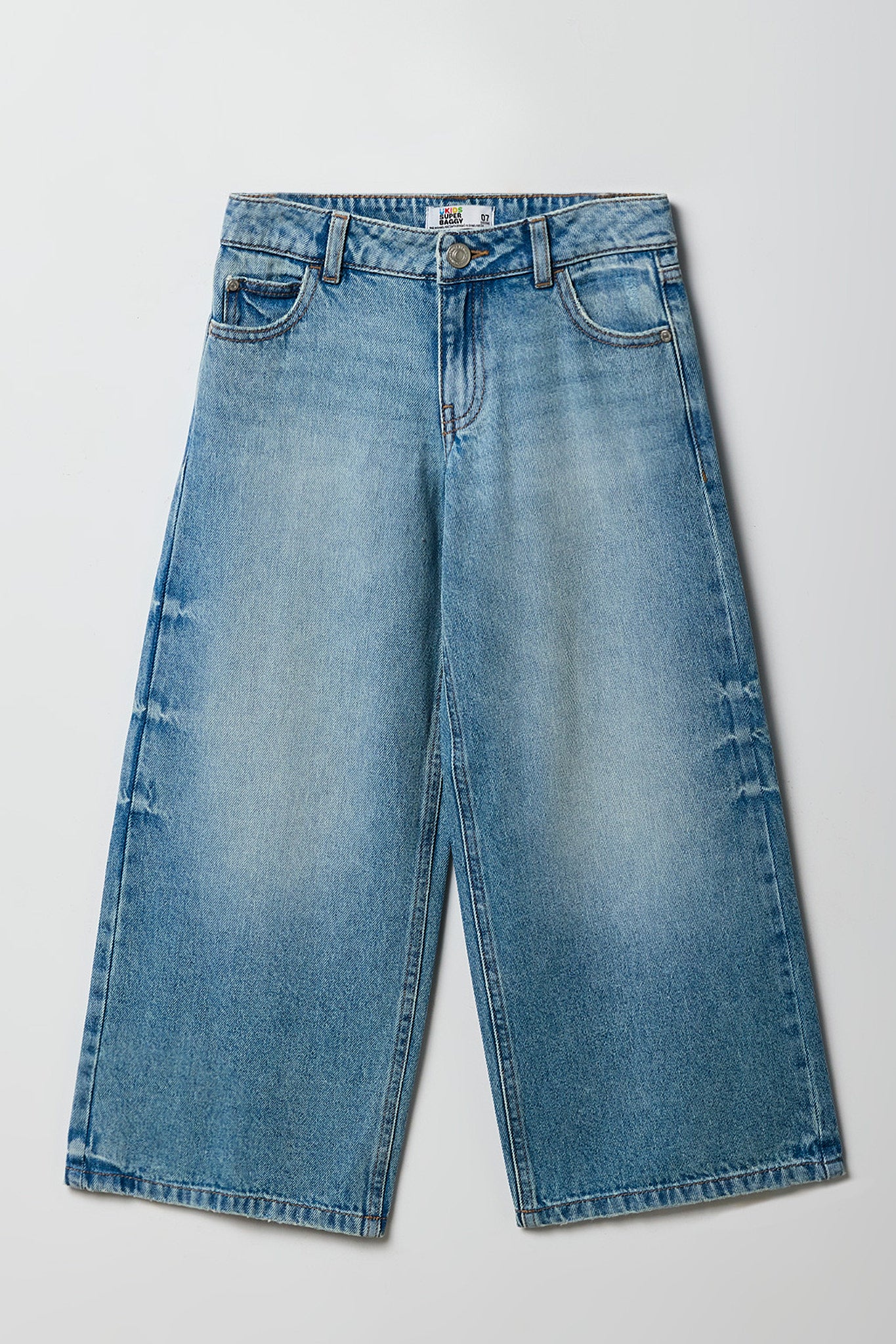 Girls Low Rise Super Baggy Jean - Image 3