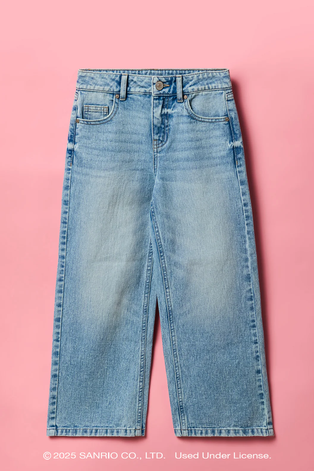 Hello Kitty® Girls Mid Rise Baggy Jean - Image 2