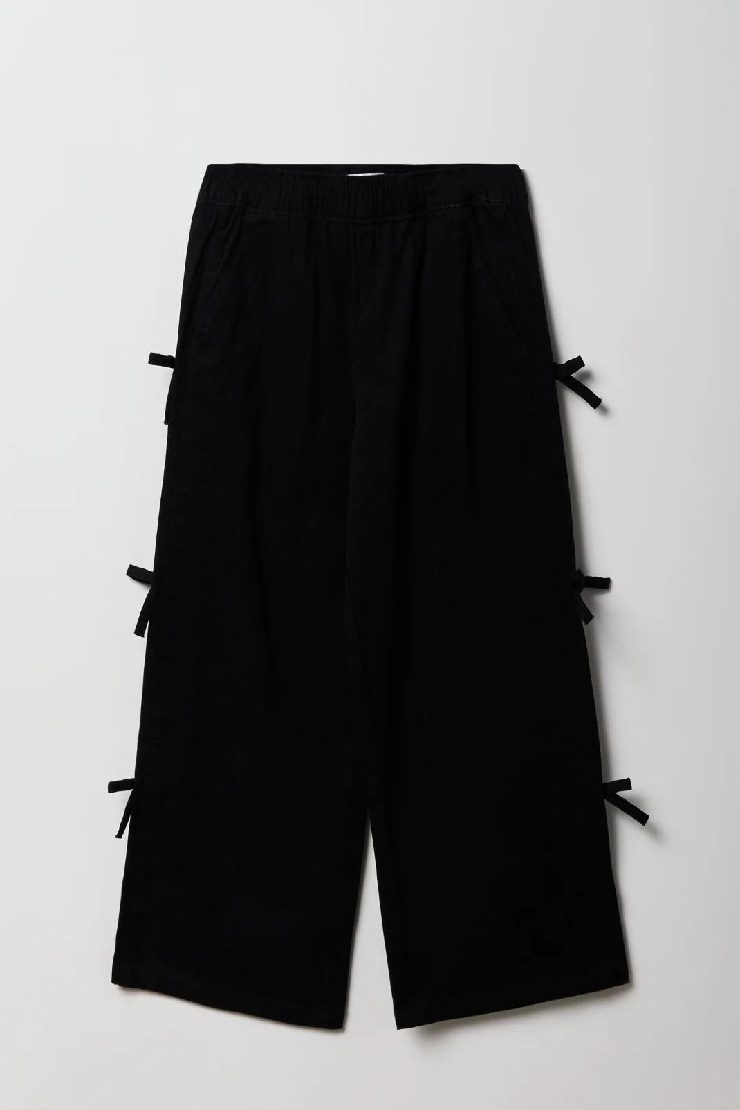 Girls Wide Leg Tie Pant - Image 3