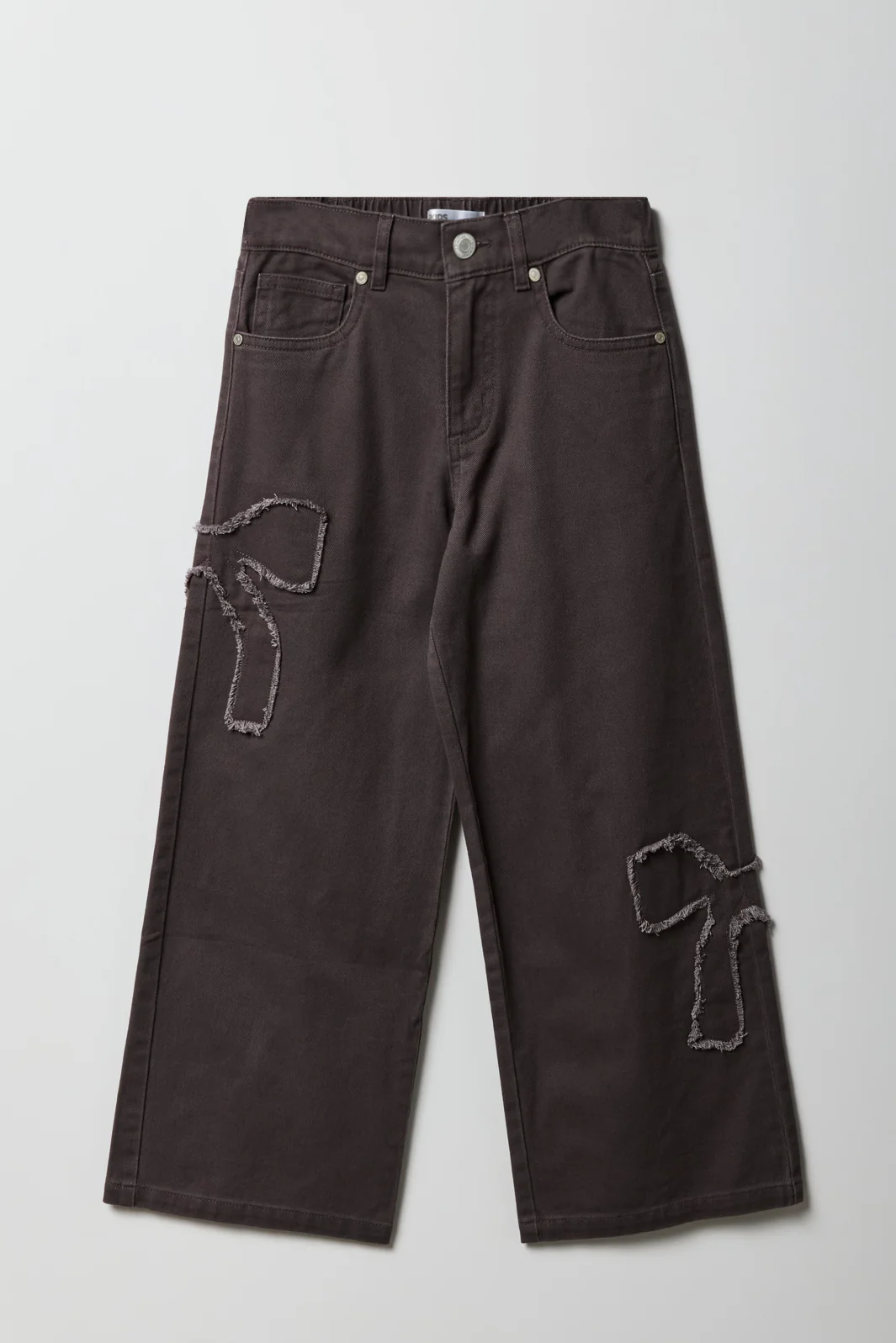 Girls Distressed Pattern Baggy Pant - Image 3