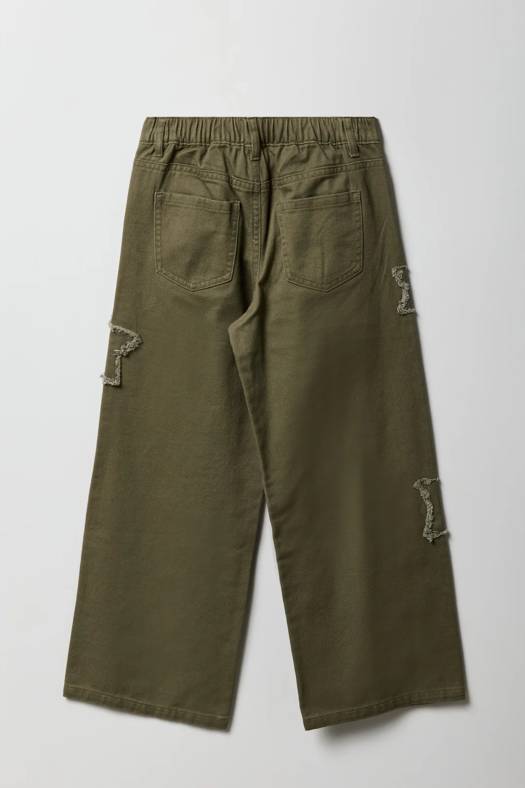 Girls Distressed Pattern Baggy Pant - Image 6