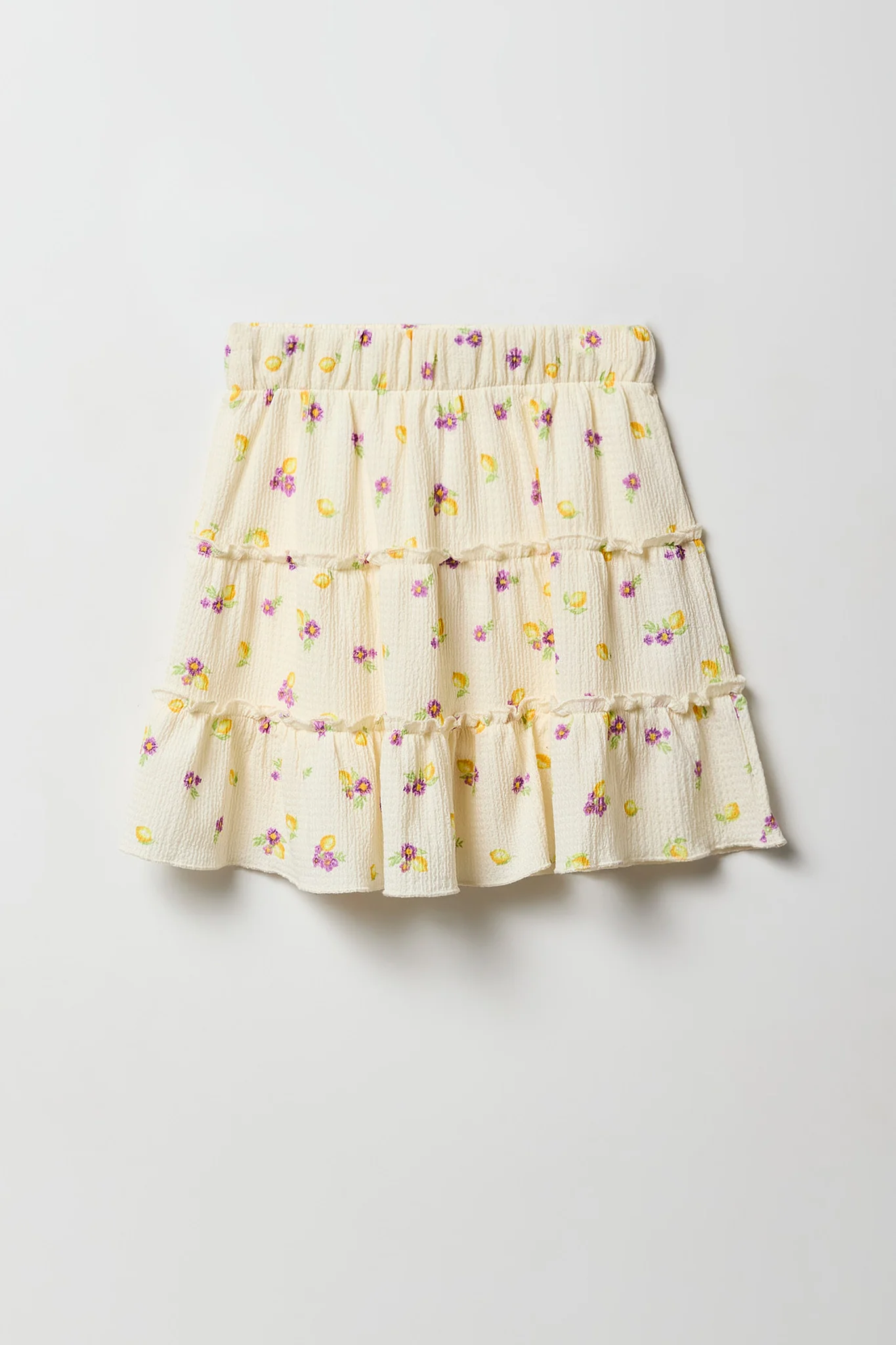 Girls Crinkled Tiered Skort - Image 2