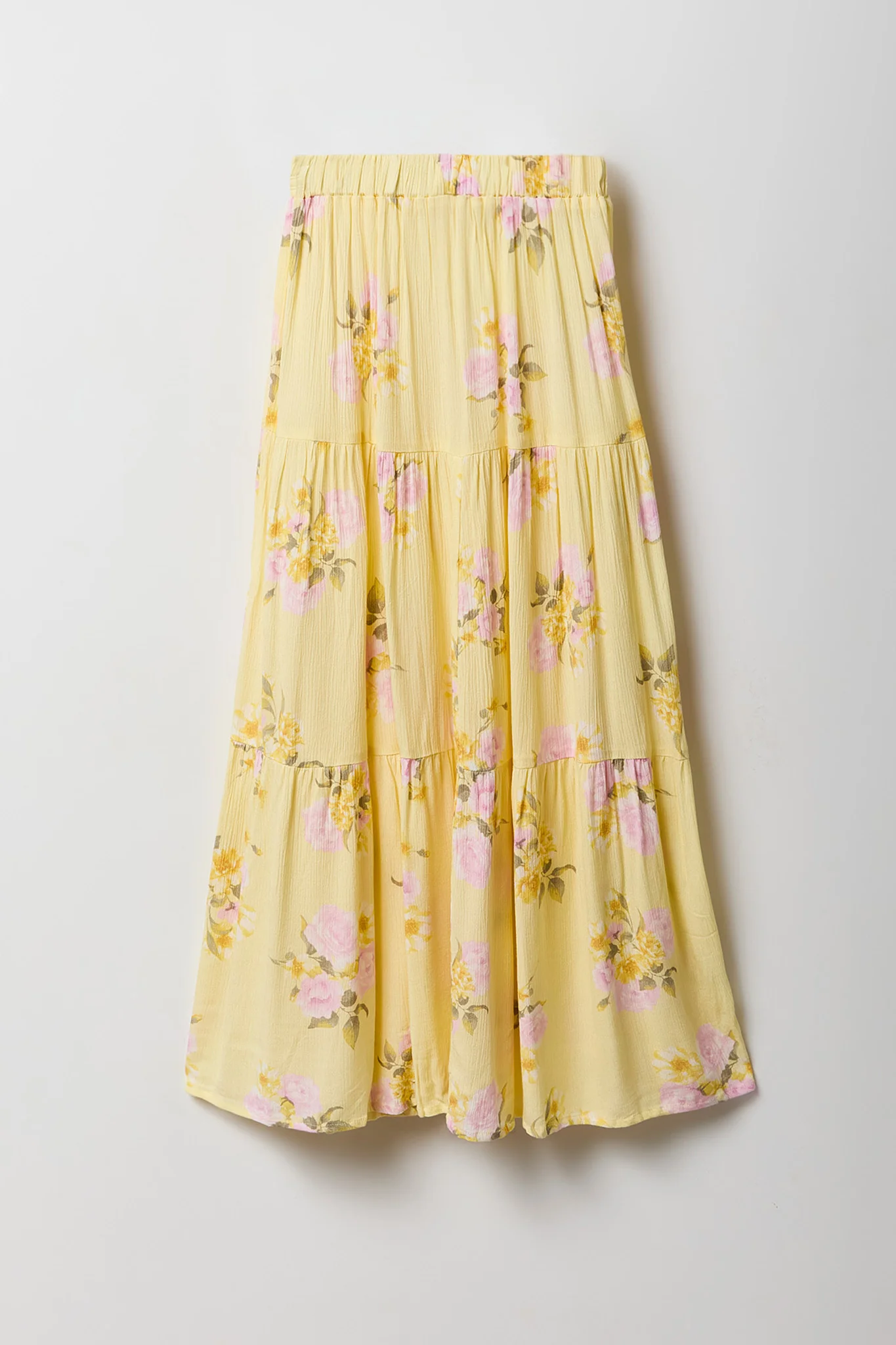 Girls Tiered Maxi Skirt