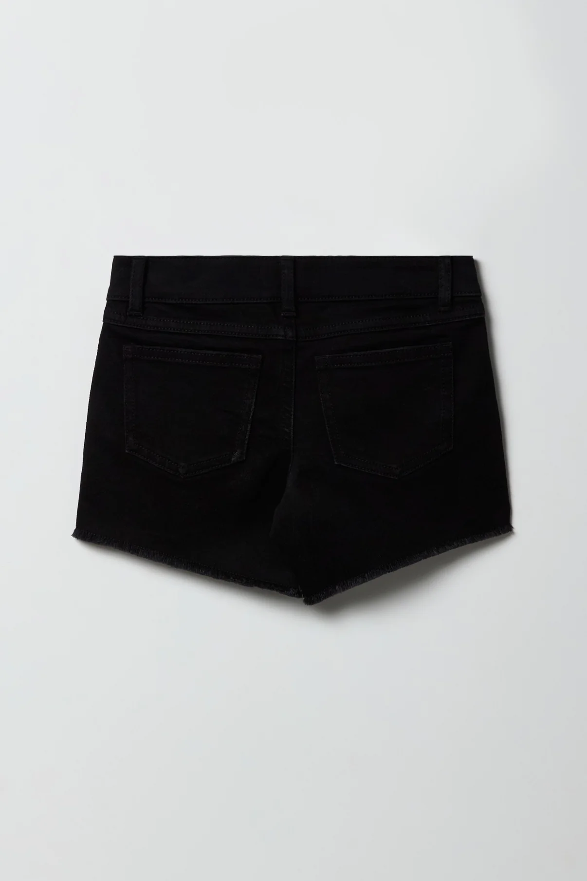 Girls Low Rise Denim Midi Short - Image 4