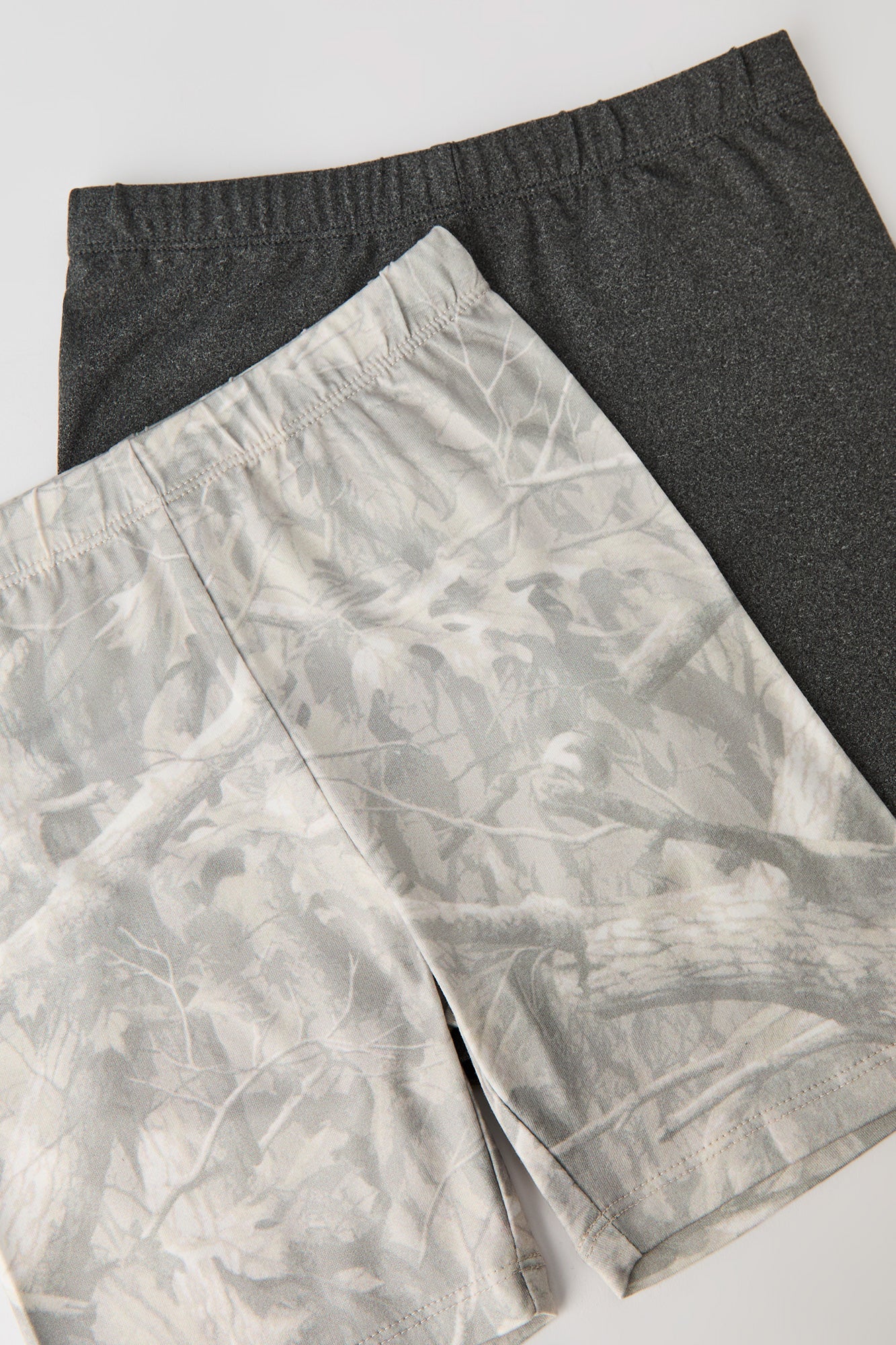 Girls Solid & Printed Biker Shorties (2 Pack) - Image 6