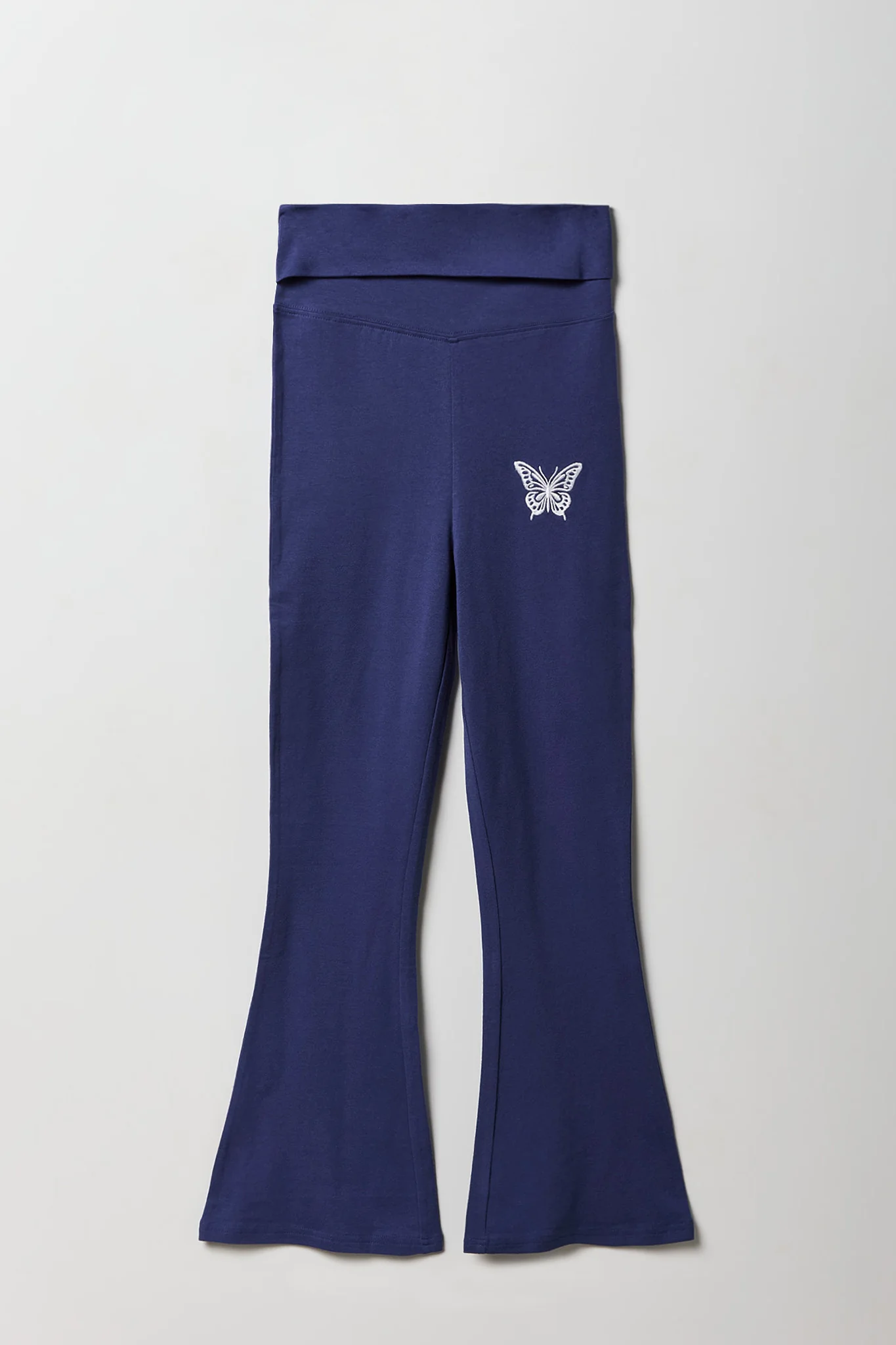 Girls Embroidered Flare Legging - Image 7