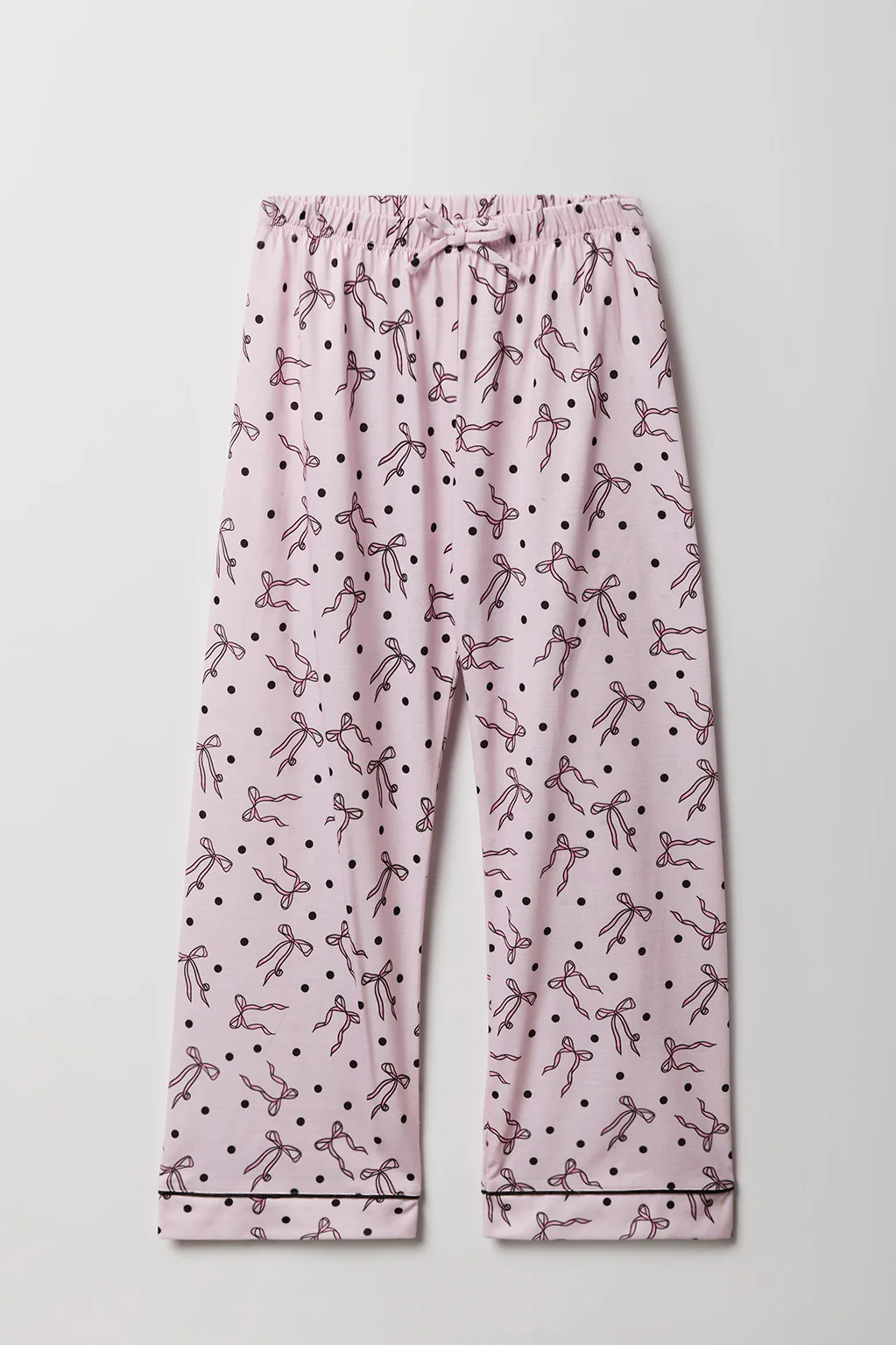 Girls Button-Up Top & Pant Pajama Set - Image 40
