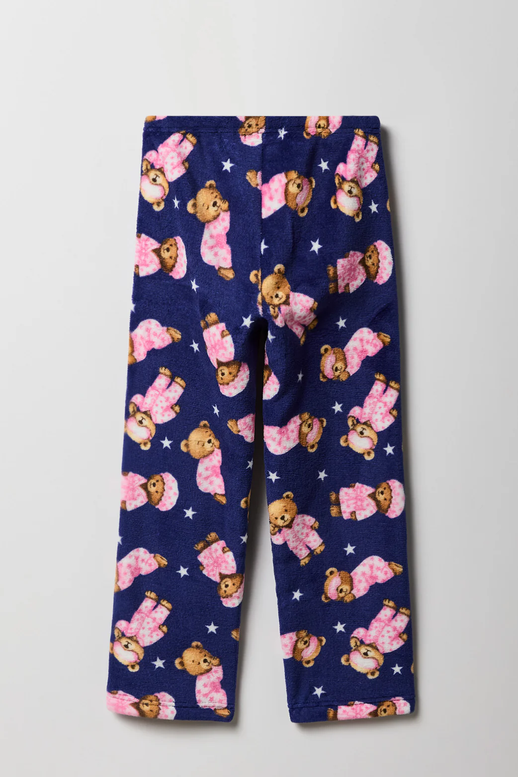 Girls Graphic T-Shirt & Plush Pant Pajama Set - Image 40