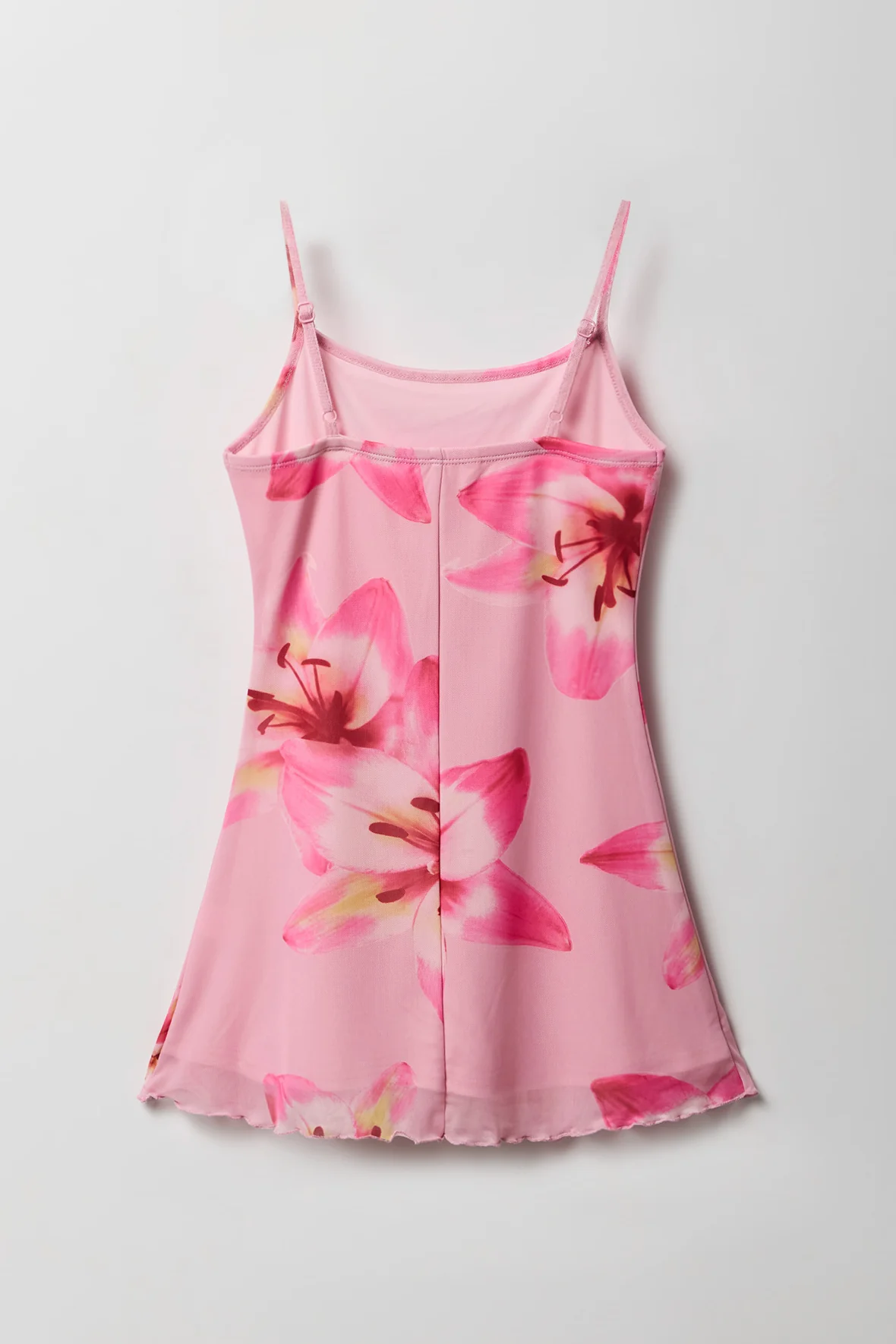 Girls Floral Mesh Cami Dress - Image 4