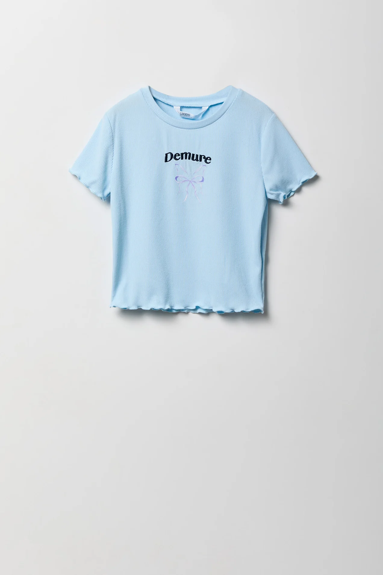 Girls Graphic T-Shirt & Tiered Skort Set - Image 2