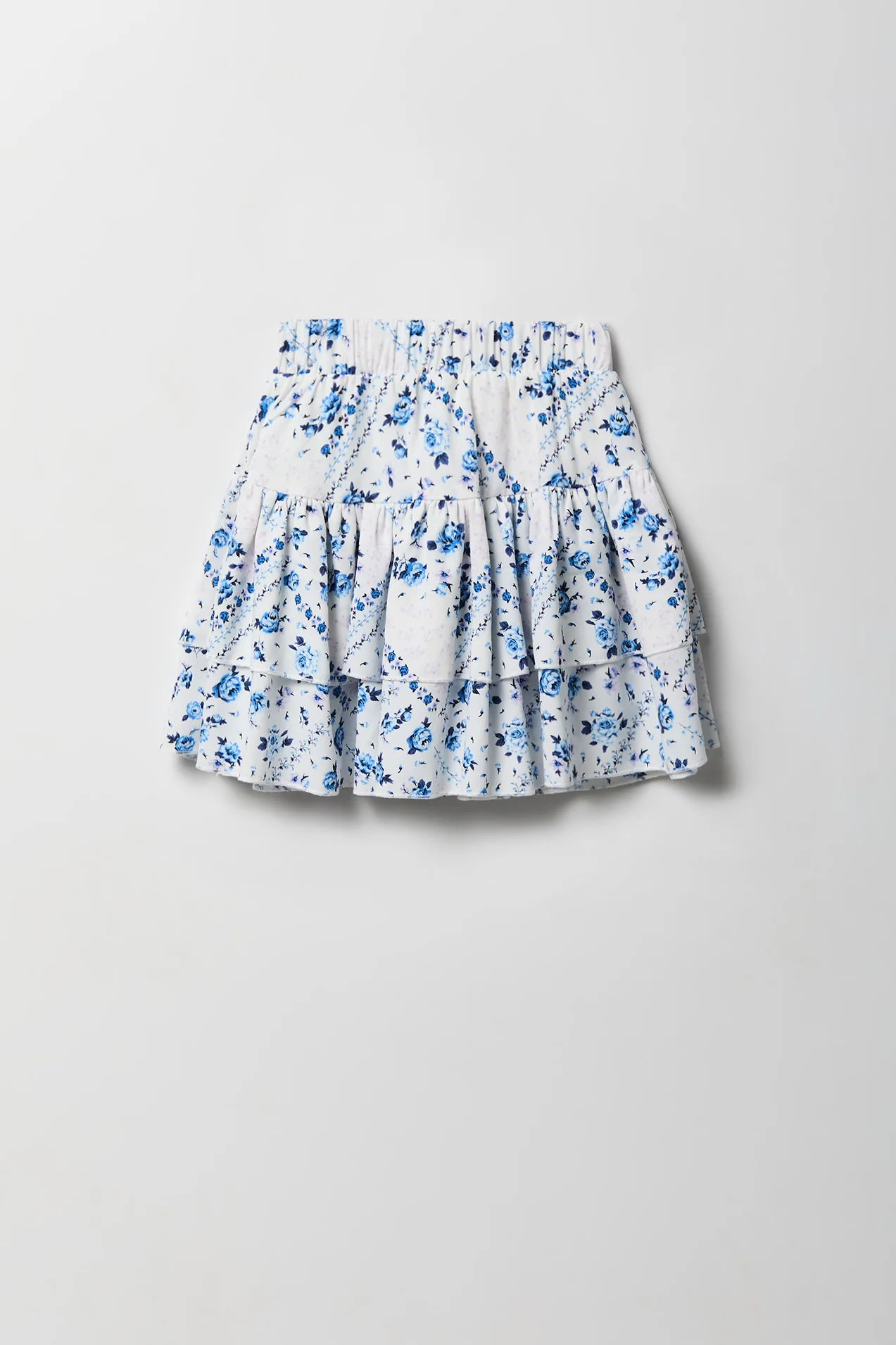 Girls Graphic T-Shirt & Tiered Skort Set - Image 5