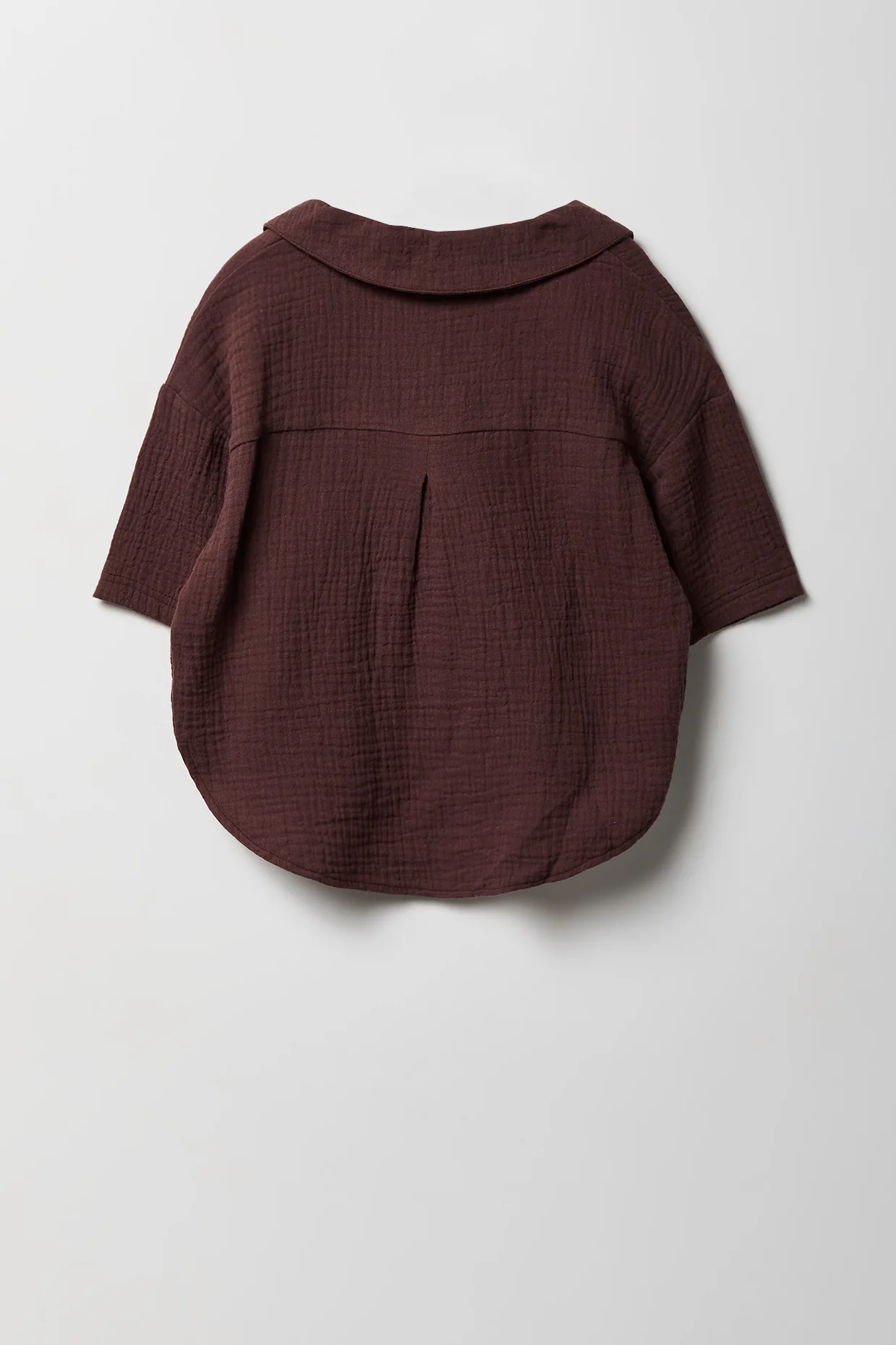 Girls Gauze Button-Up Top & Short Set - Image 13
