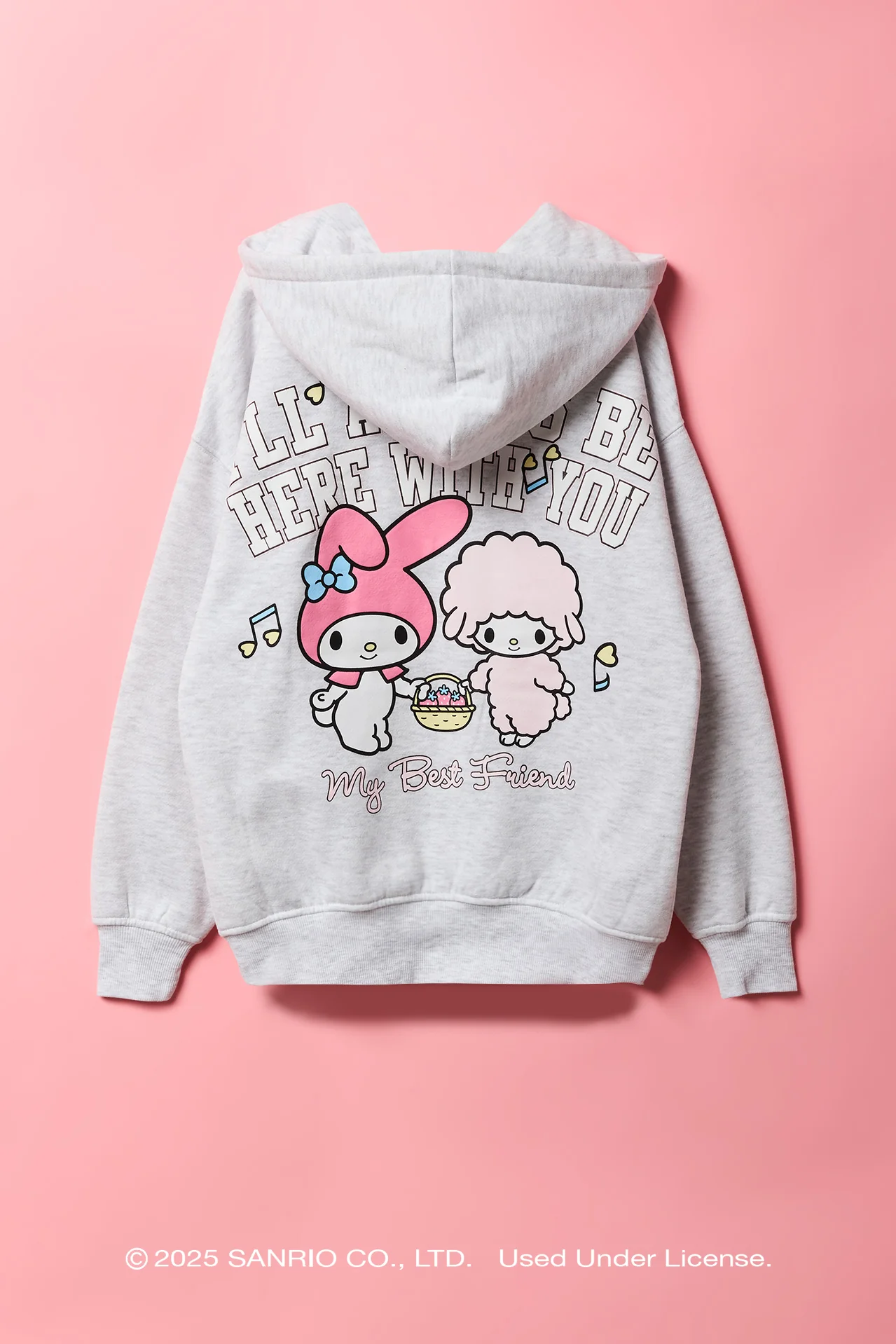My Melody™ Girls Puff Print Fleece Hoodie