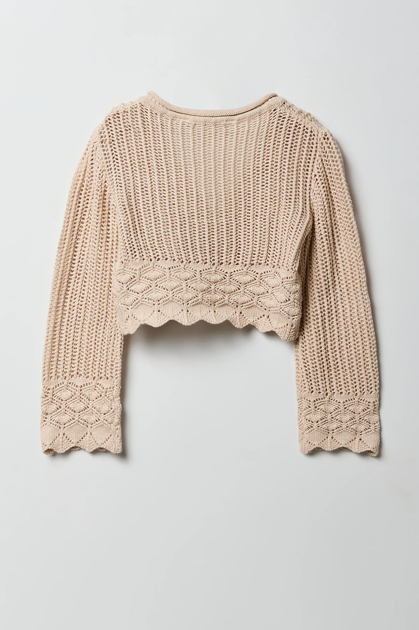 Girls Crochet Flyaway Cardigan - Image 2