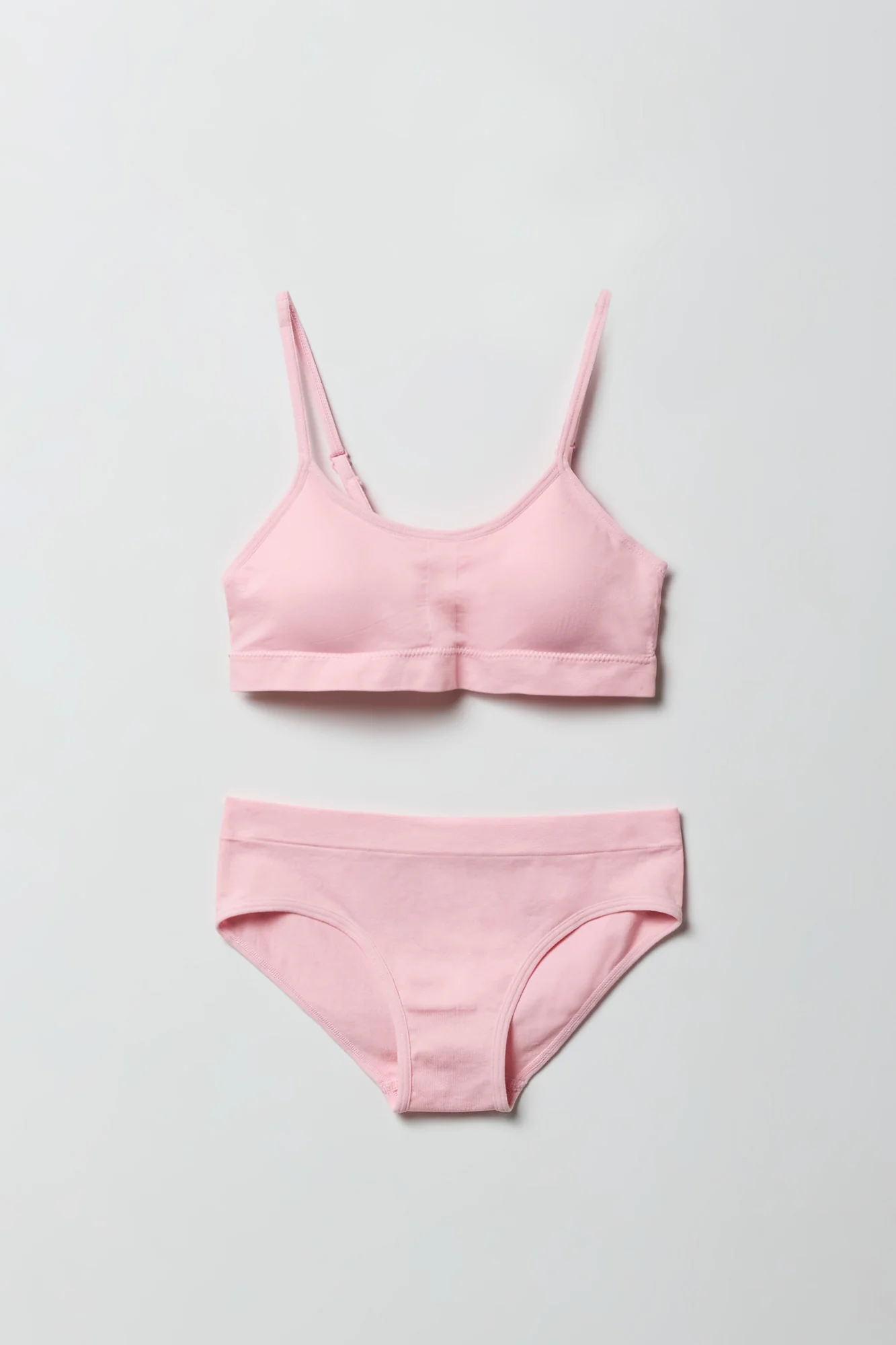 Girls Seamless Bralette & Brief Set