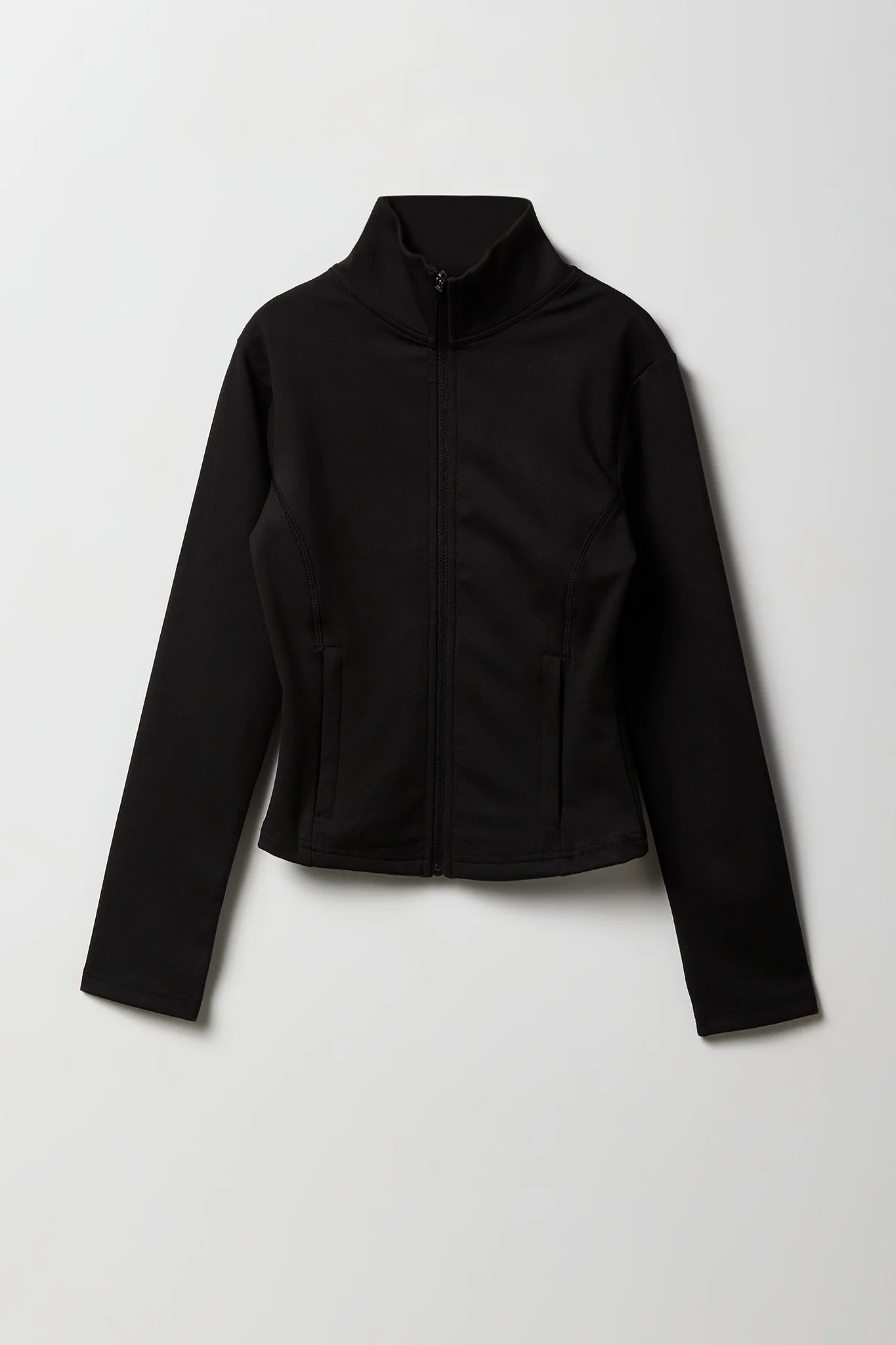 Girls Active High Density Zip-Up Jacket - Image 5