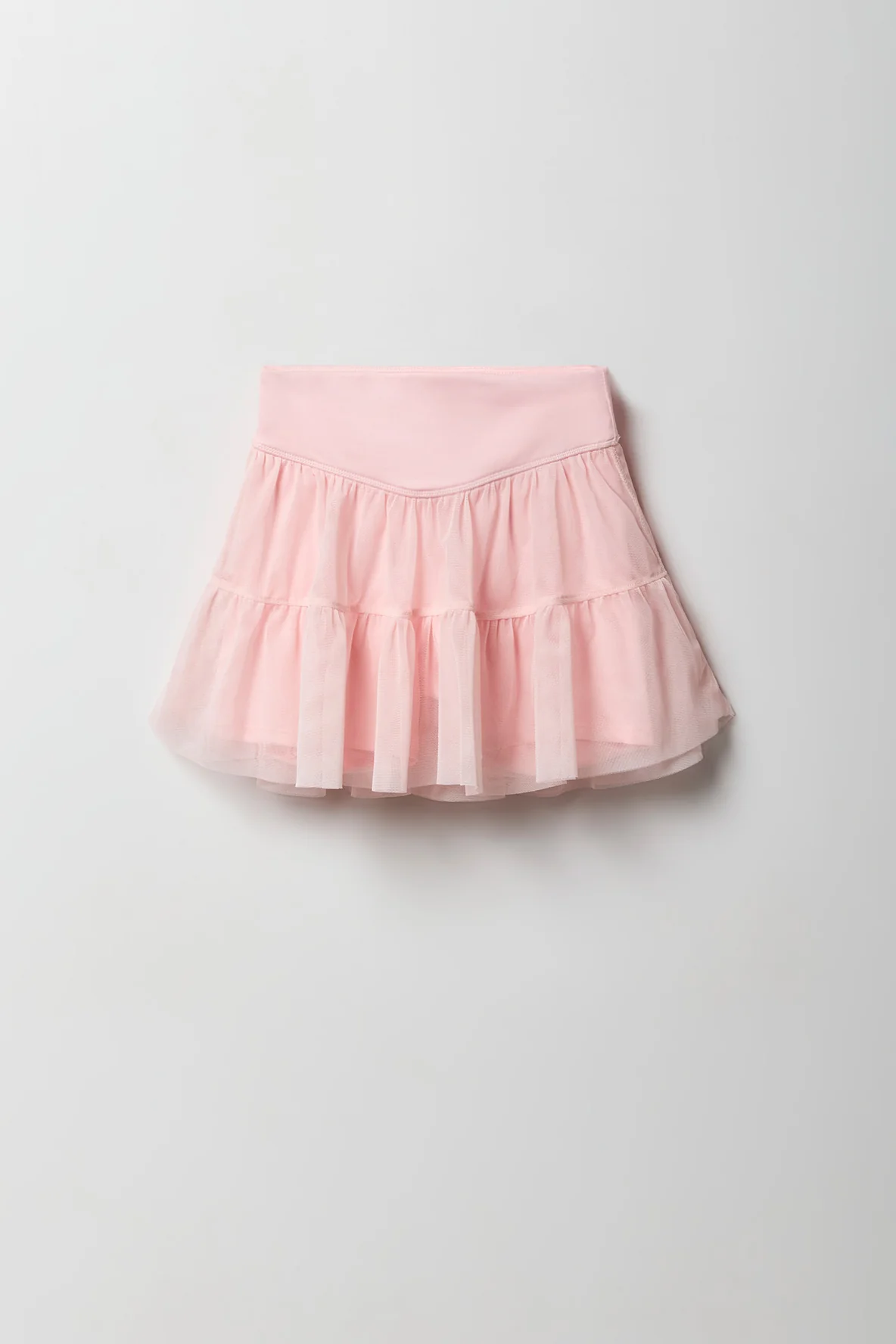 Girls Active Mesh Ballerina Skort