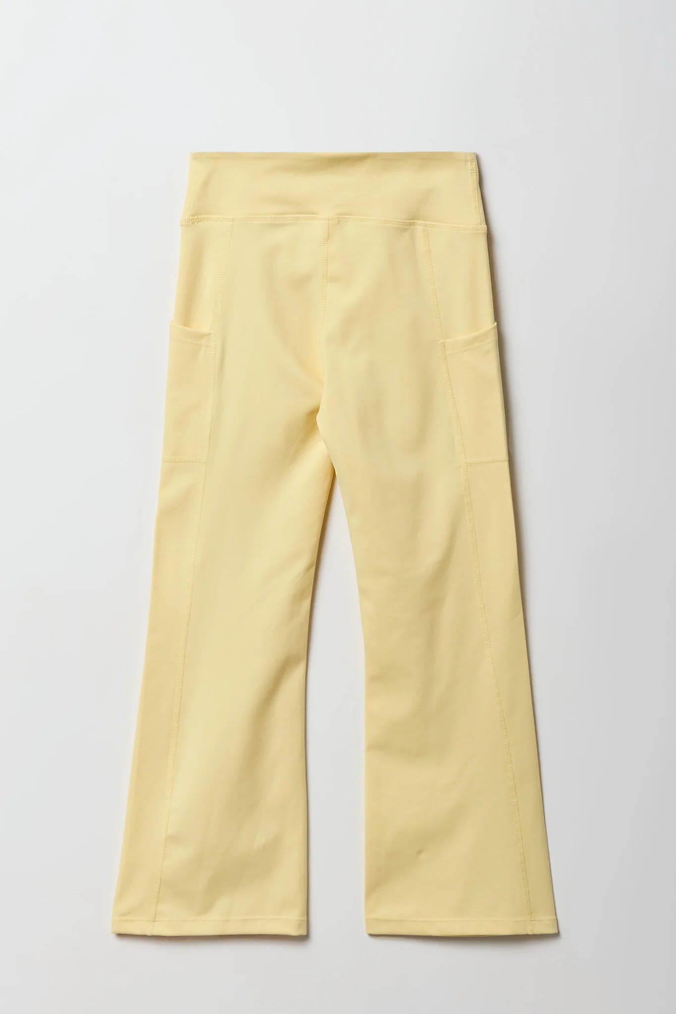 Girls Active High Density Flare Pant with Pockets - Image 2