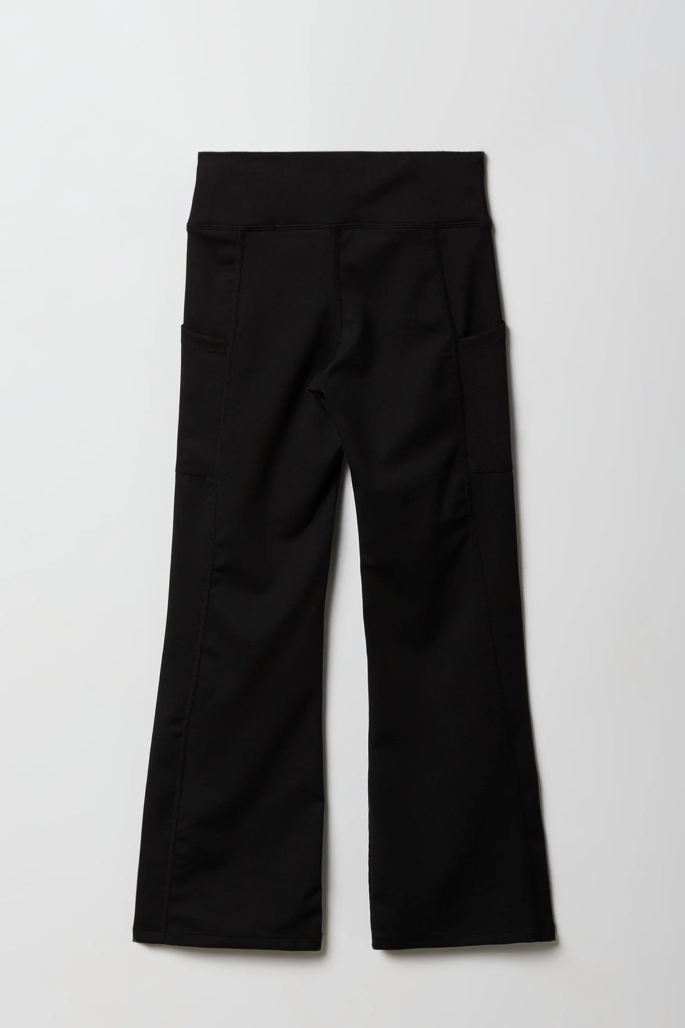 Girls Active High Density Flare Pant with Pockets - Image 4