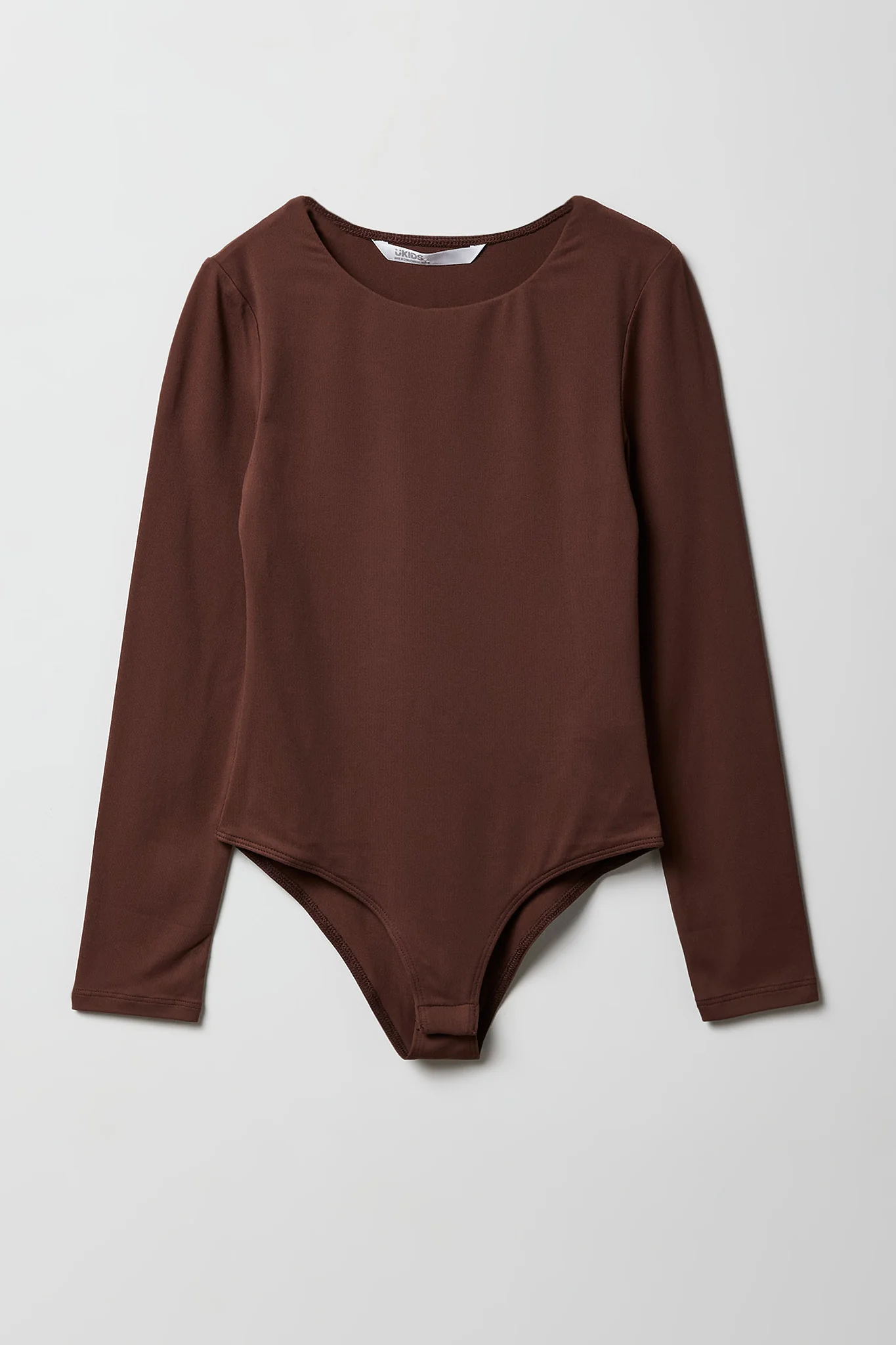 Girls Crewneck Long Sleeve Bodysuit