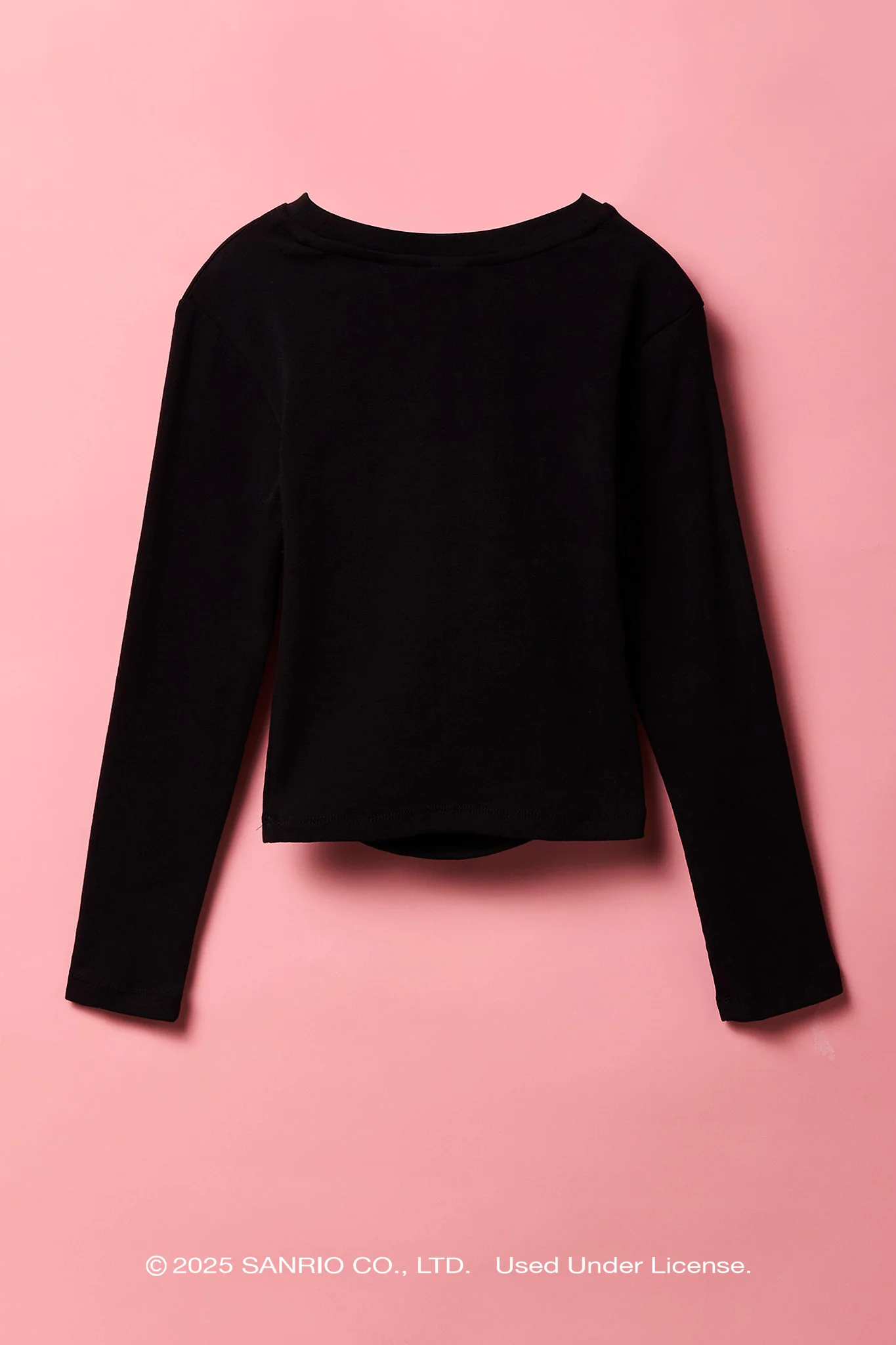 Hello Kitty® Girls Ribbed Cinched Long Sleeve Top - Image 2