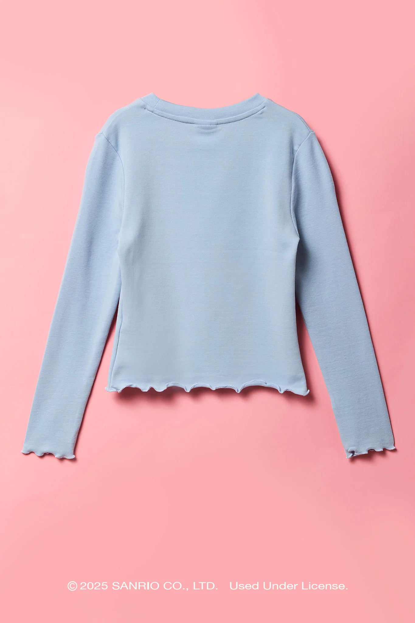 Cinnamoroll™ Girls Lettuce Edge Long Sleeve Top - Image 2