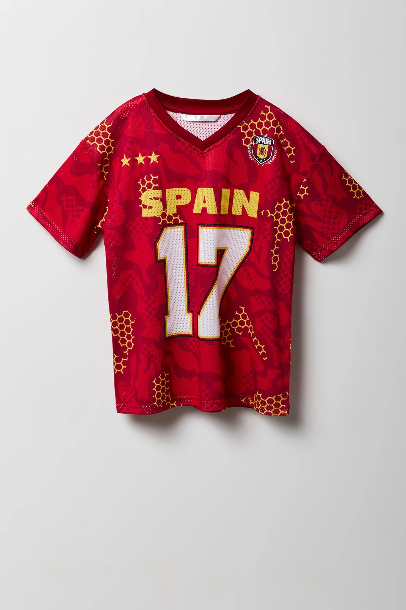Kids Spain Mesh Jersey