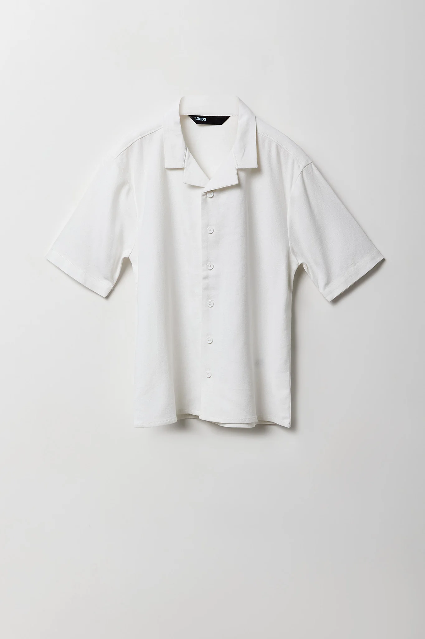 Boys Linen-Blend Button-Up Top - Image 3