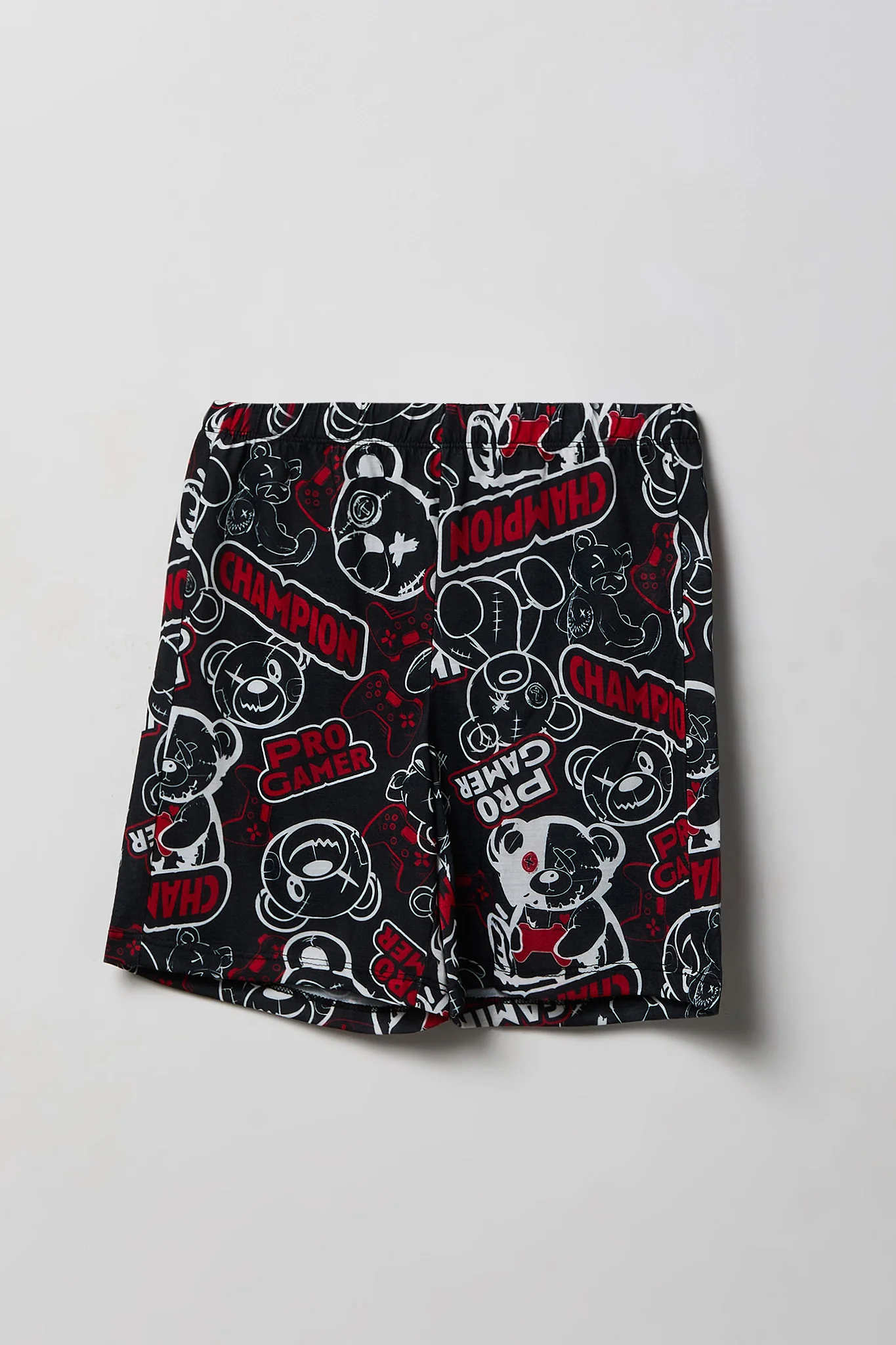 Boys Graphic T-Shirt & Short Pajama Set - Image 5