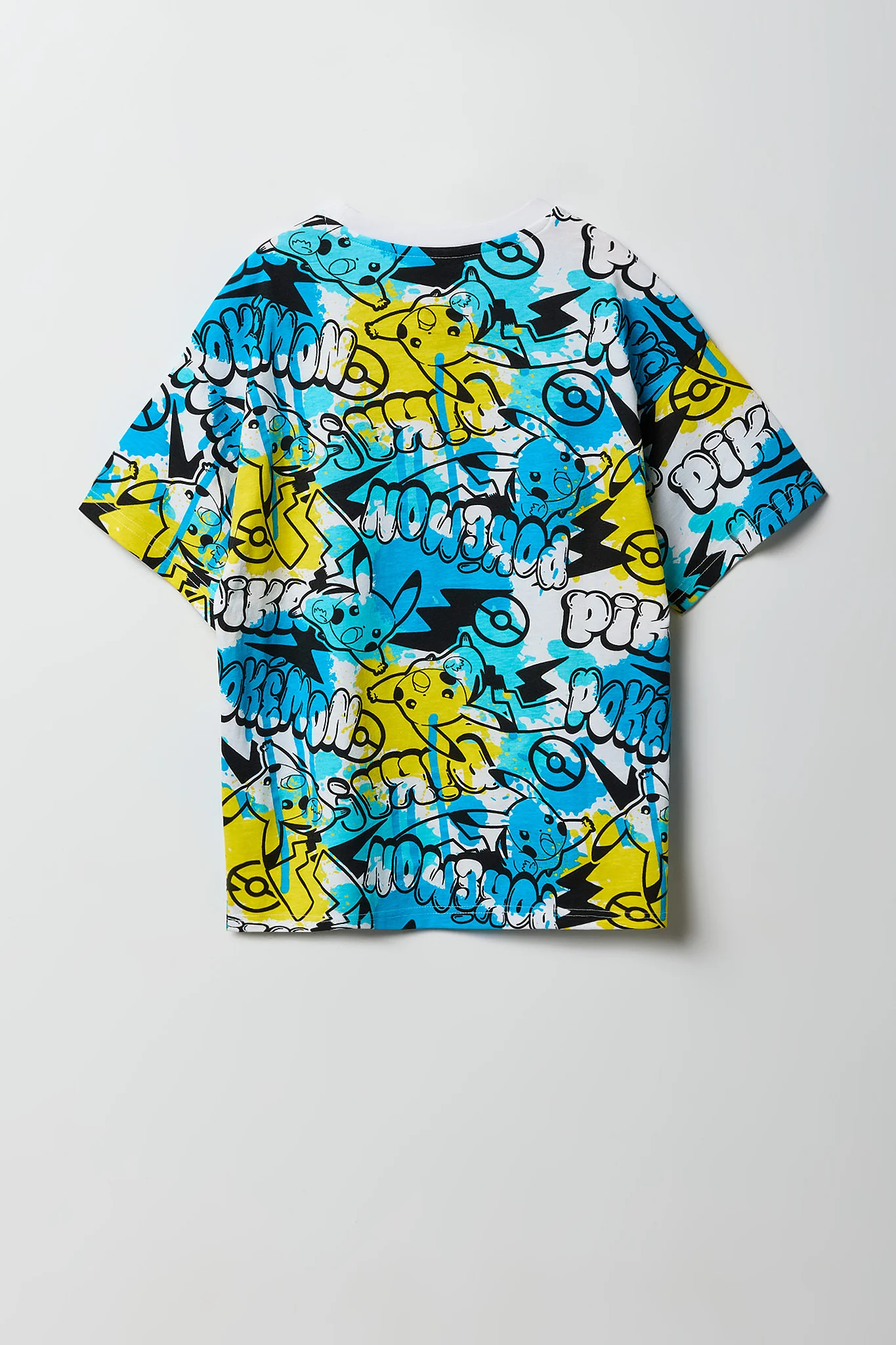 Kids Luxe Heavy Cotton Pokémon Printed T-Shirt - Image 2