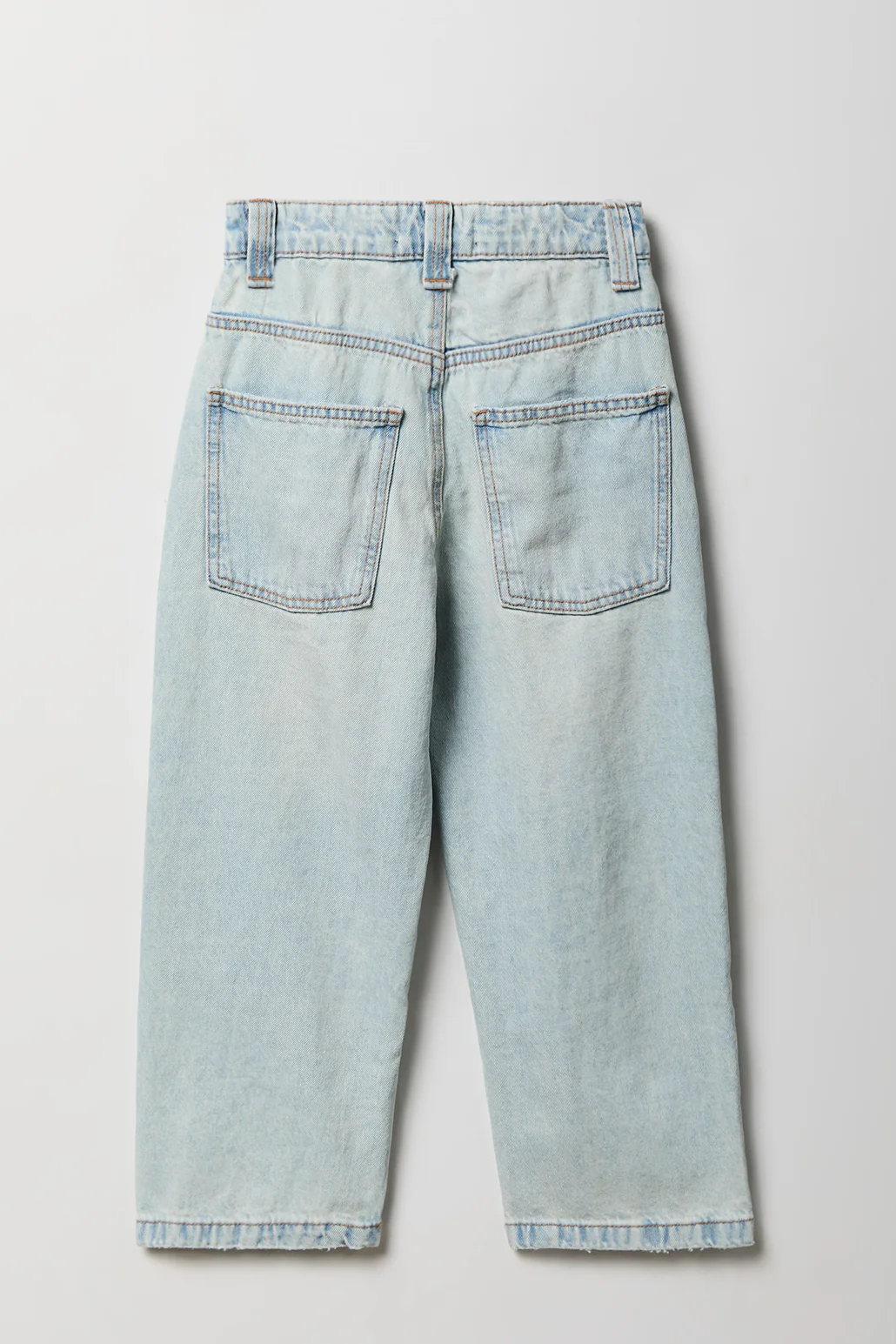 Boys Baggy Washed Grey Jean - Image 4