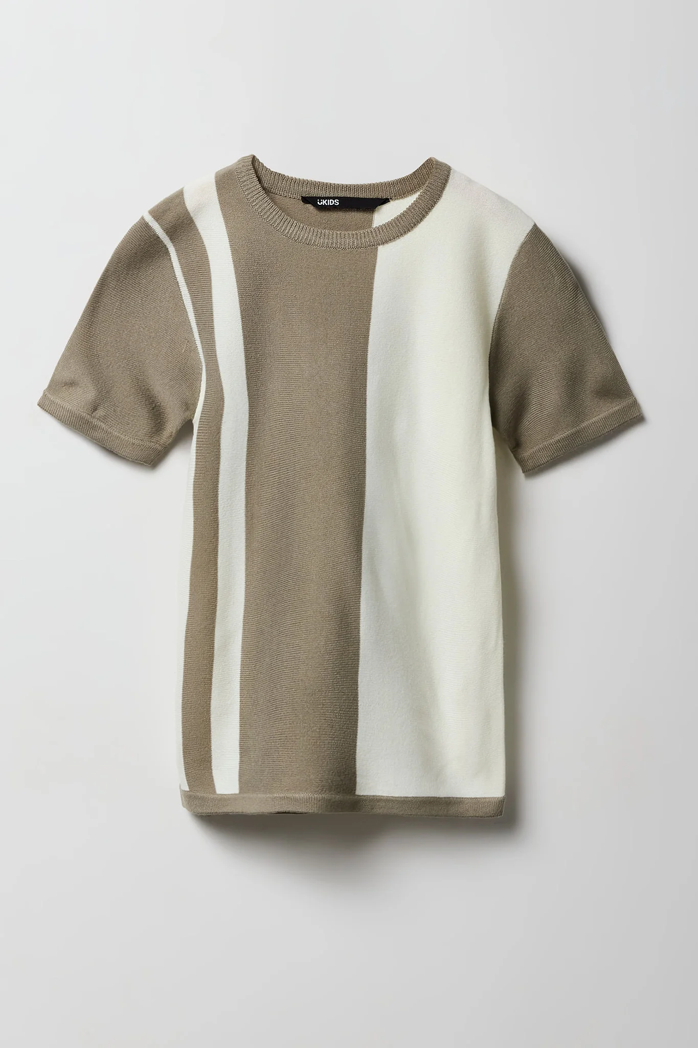 Boys Colourblock Knit T-Shirt - Image 5