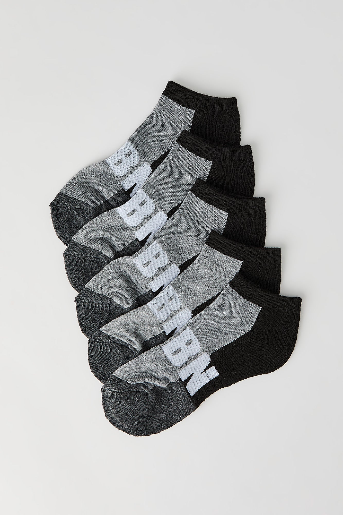 Boys URBN Ankle Socks (5 Pack) - Image 2