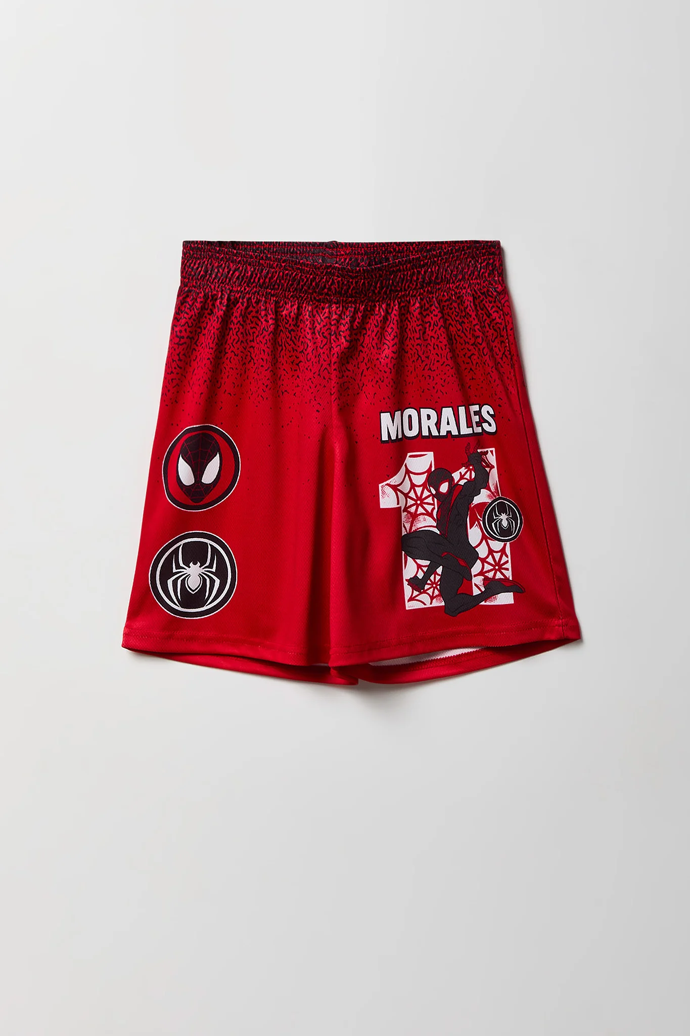Boys Spider-Man Morales Graphic Active Short