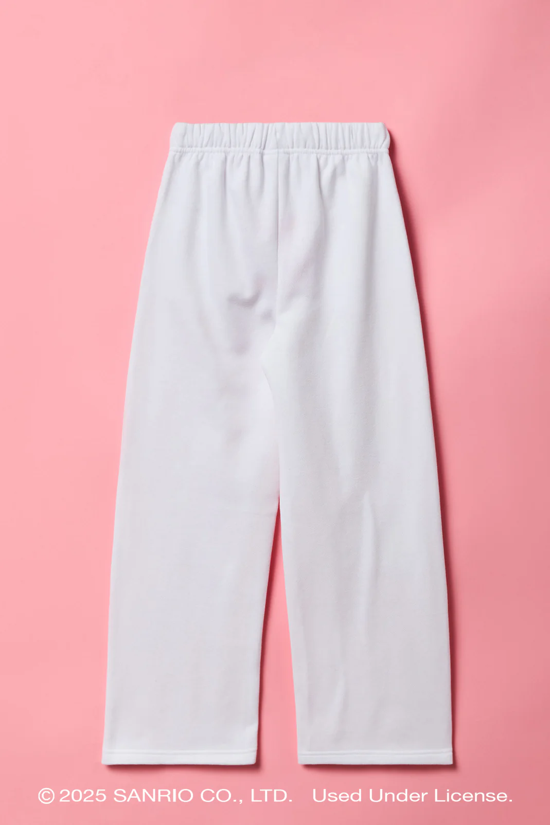 Pantalon en molleton à jambe large et imprimé en relief Hello Kitty® pour filles - Image 2