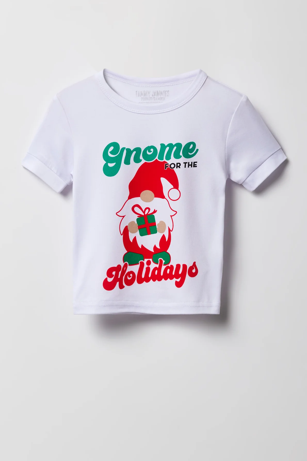 Toddler Fammy Jammies Gnome for the Holidays Pajama Set - Image 4