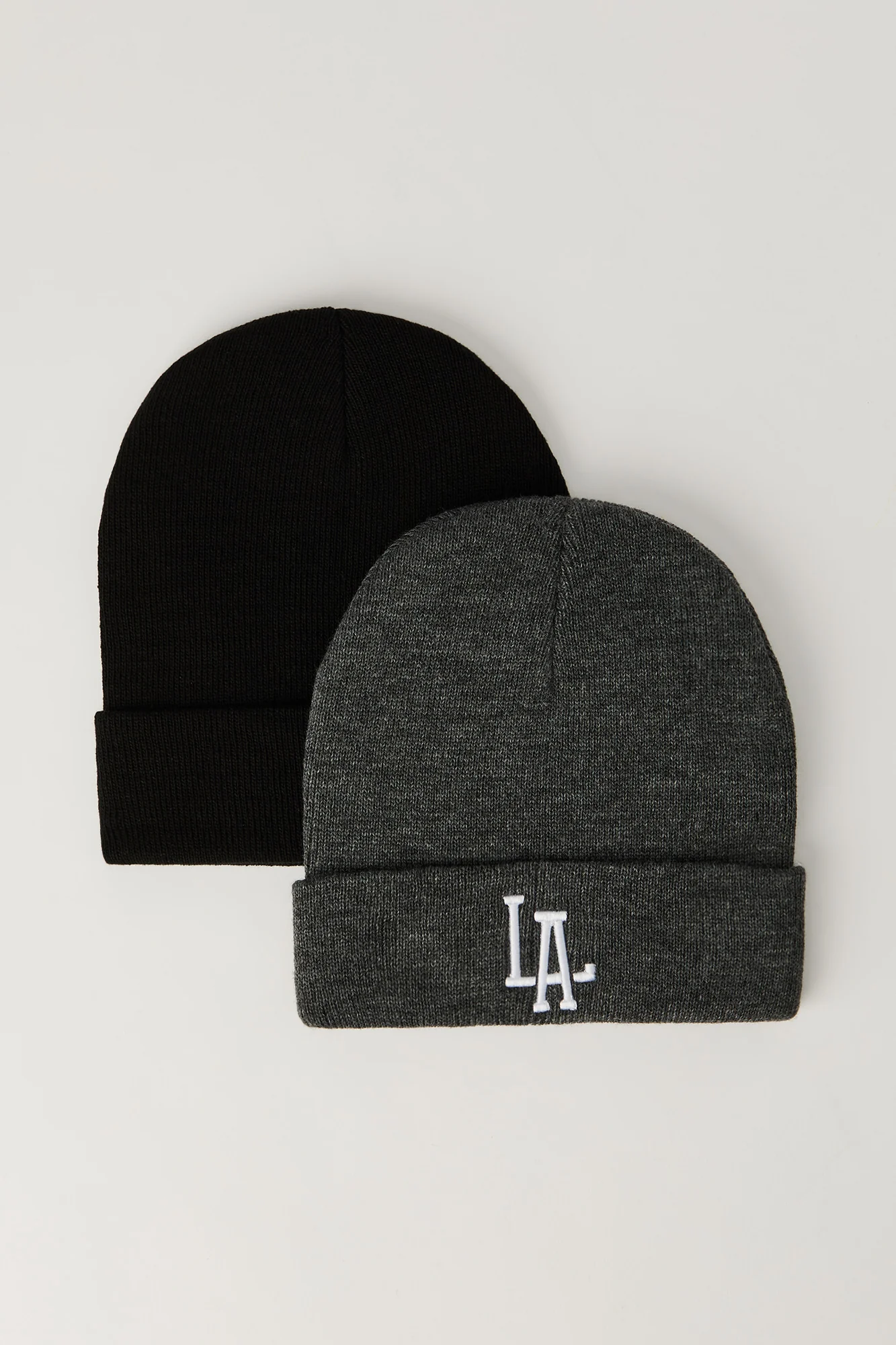 Kids LA Embroidered Beanie (2 Pack) - Image 3