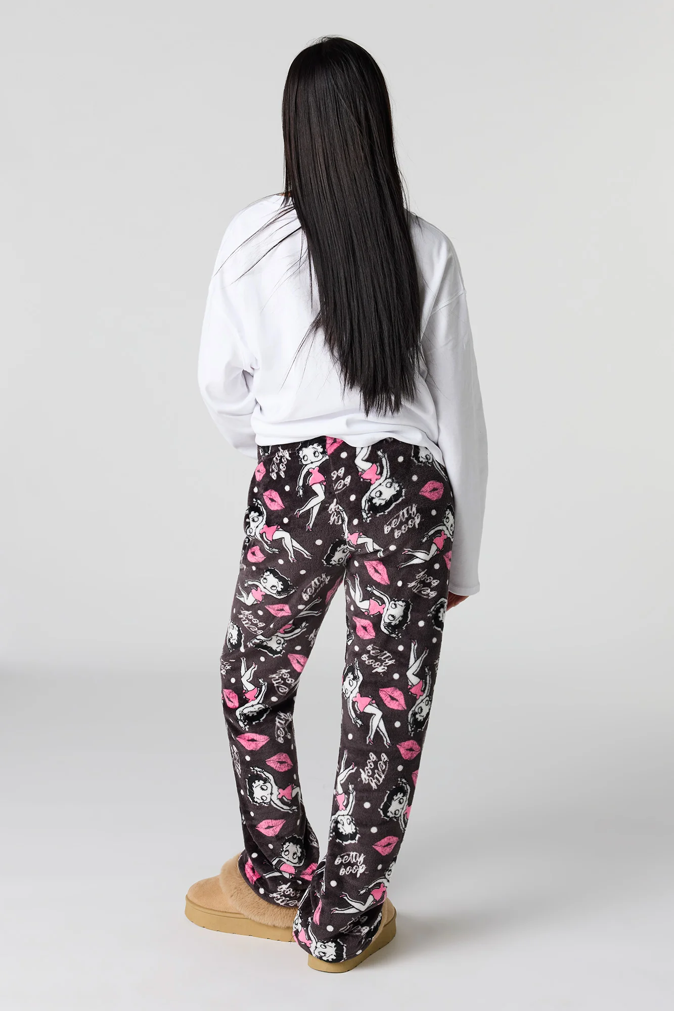 Plush Printed Pajama Pant - Image 24
