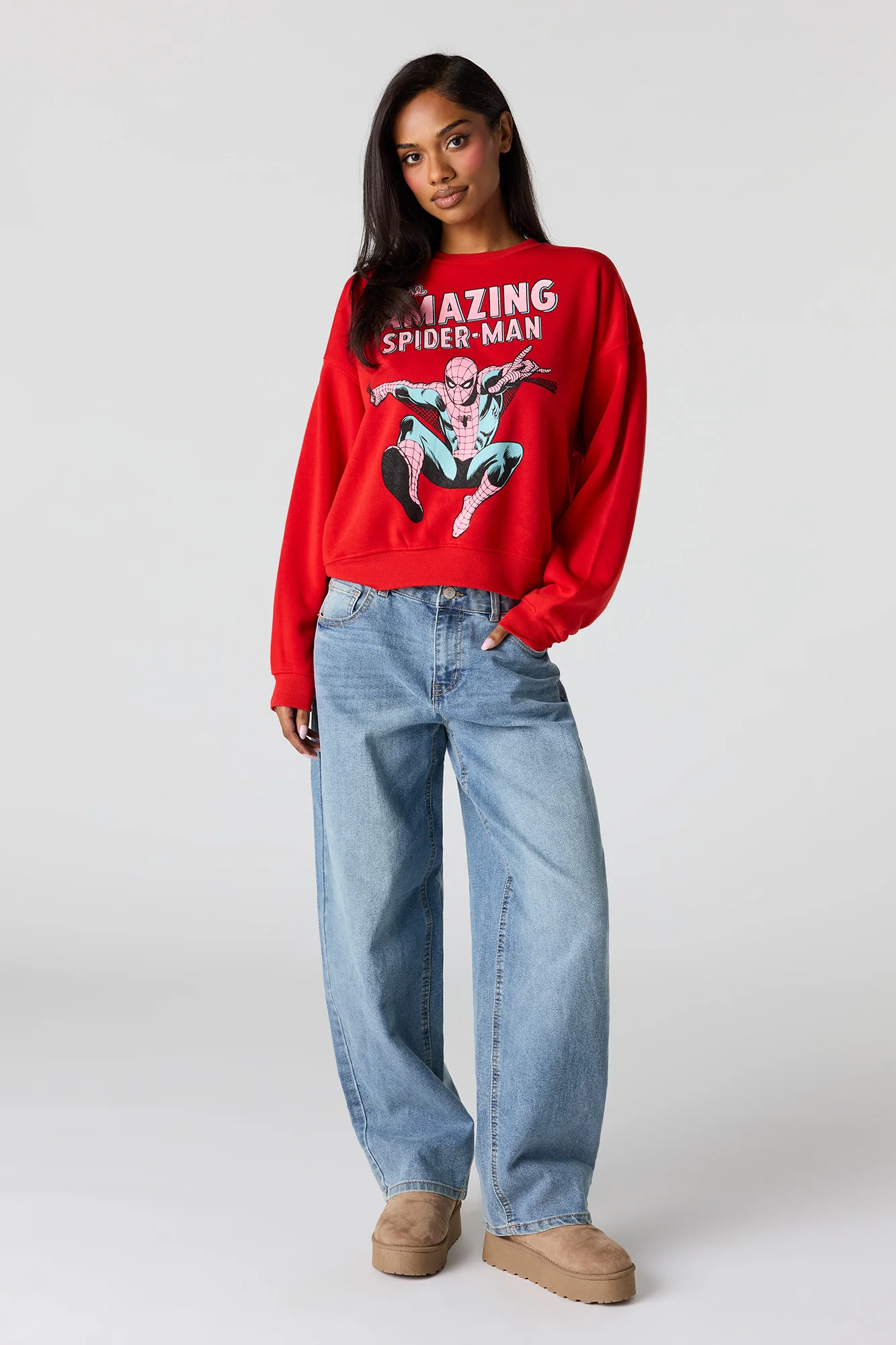 The Amazing Spider-Man Graphic Fleece Sweatshirt - Image 3