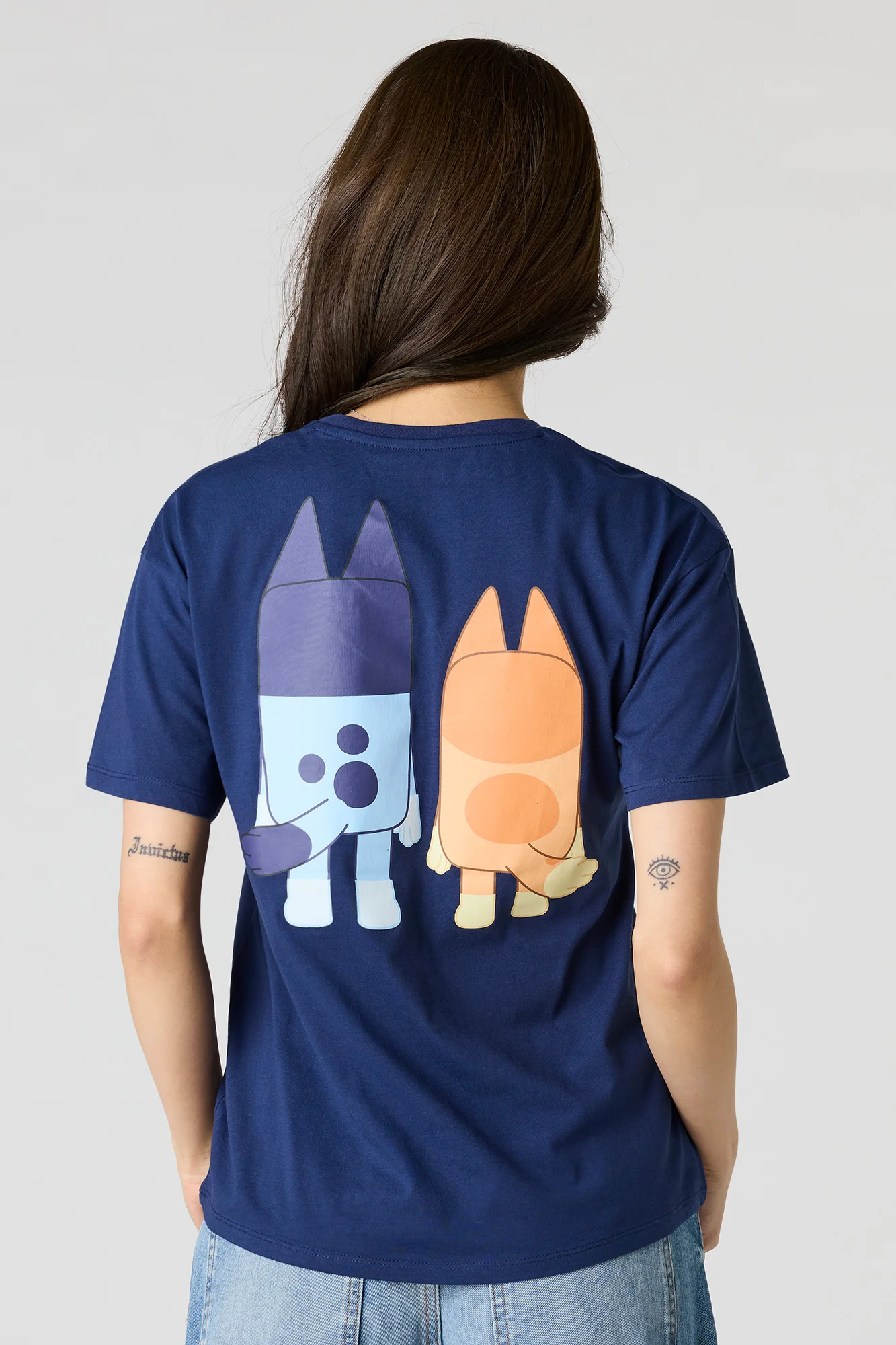 Bluey Graphic Boyfriend T-Shirt - Image 2
