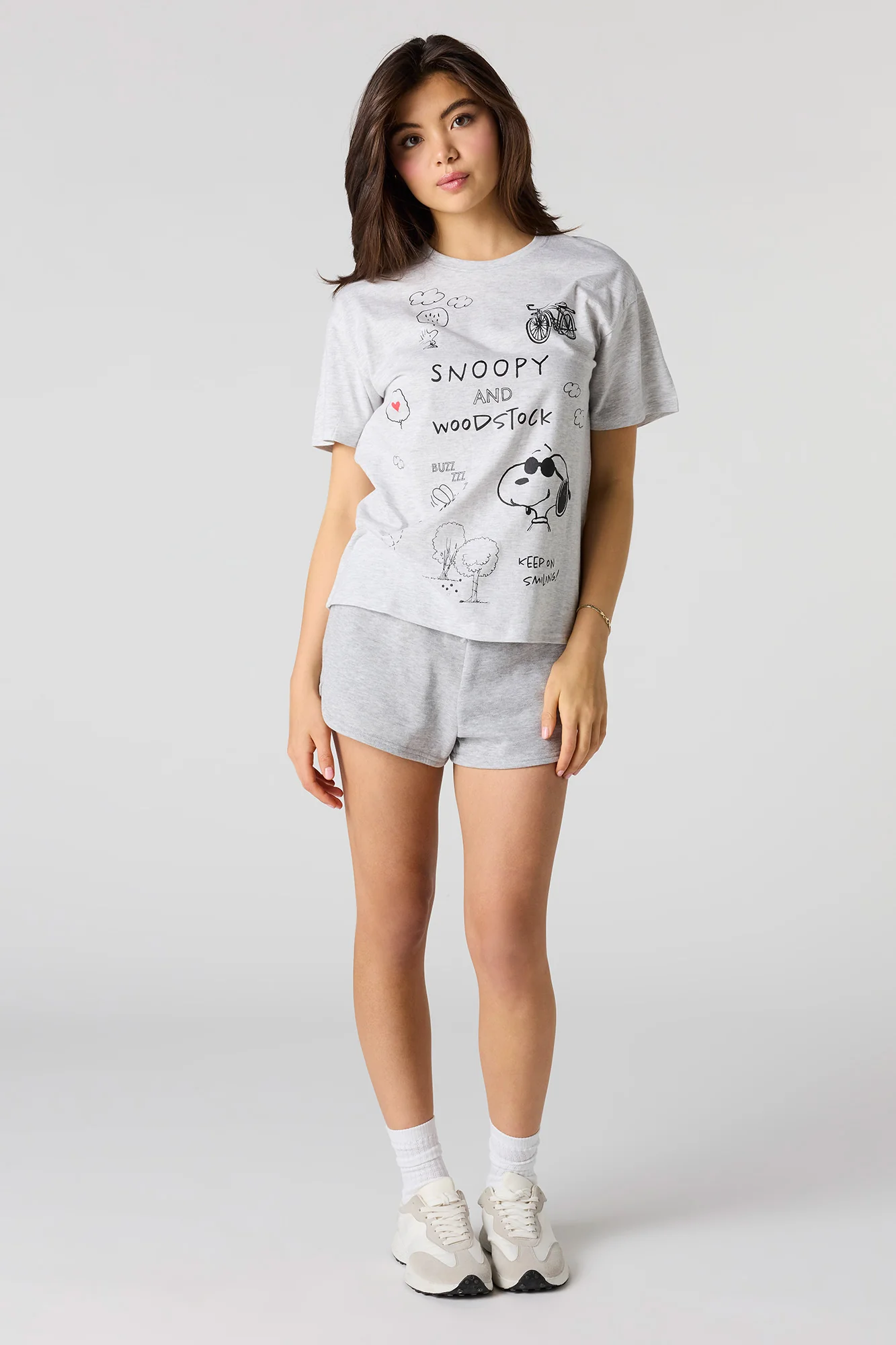 Cartoon Graphic Boyfriend T-Shirt - Image 10