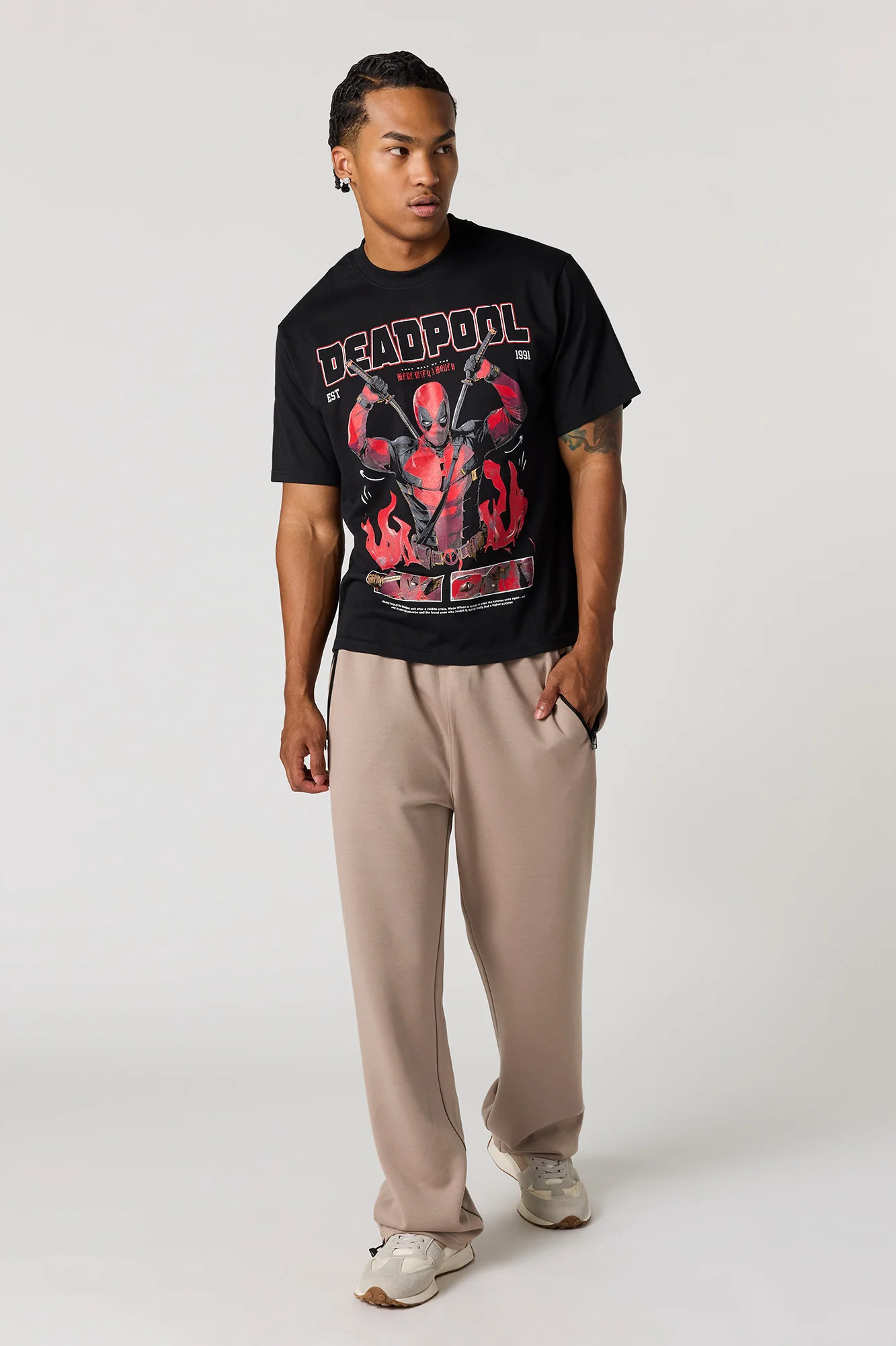 Deadpool Graphic T-Shirt - Image 3