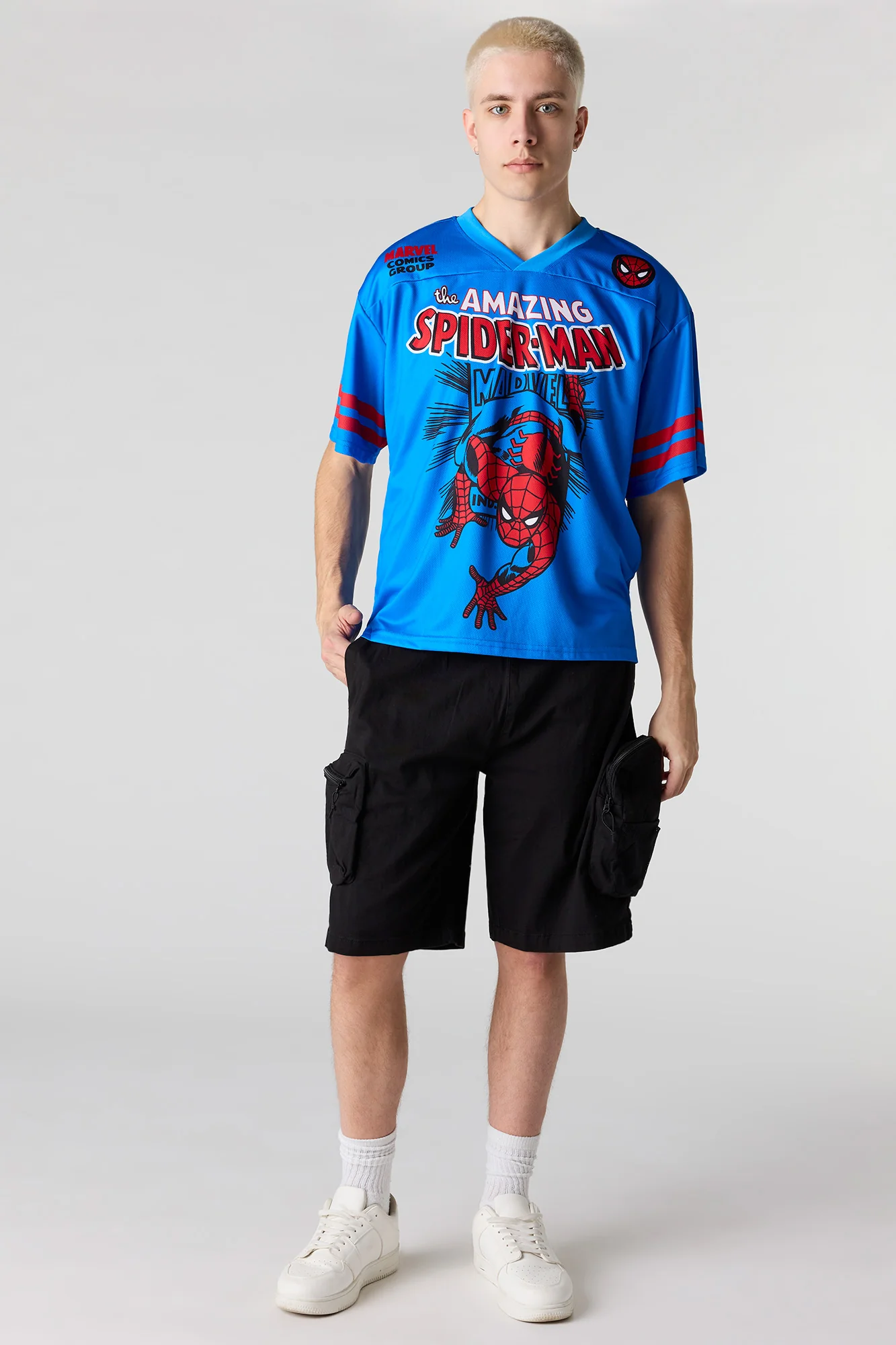 Spider-Man Graphic Mesh Jersey - Image 3